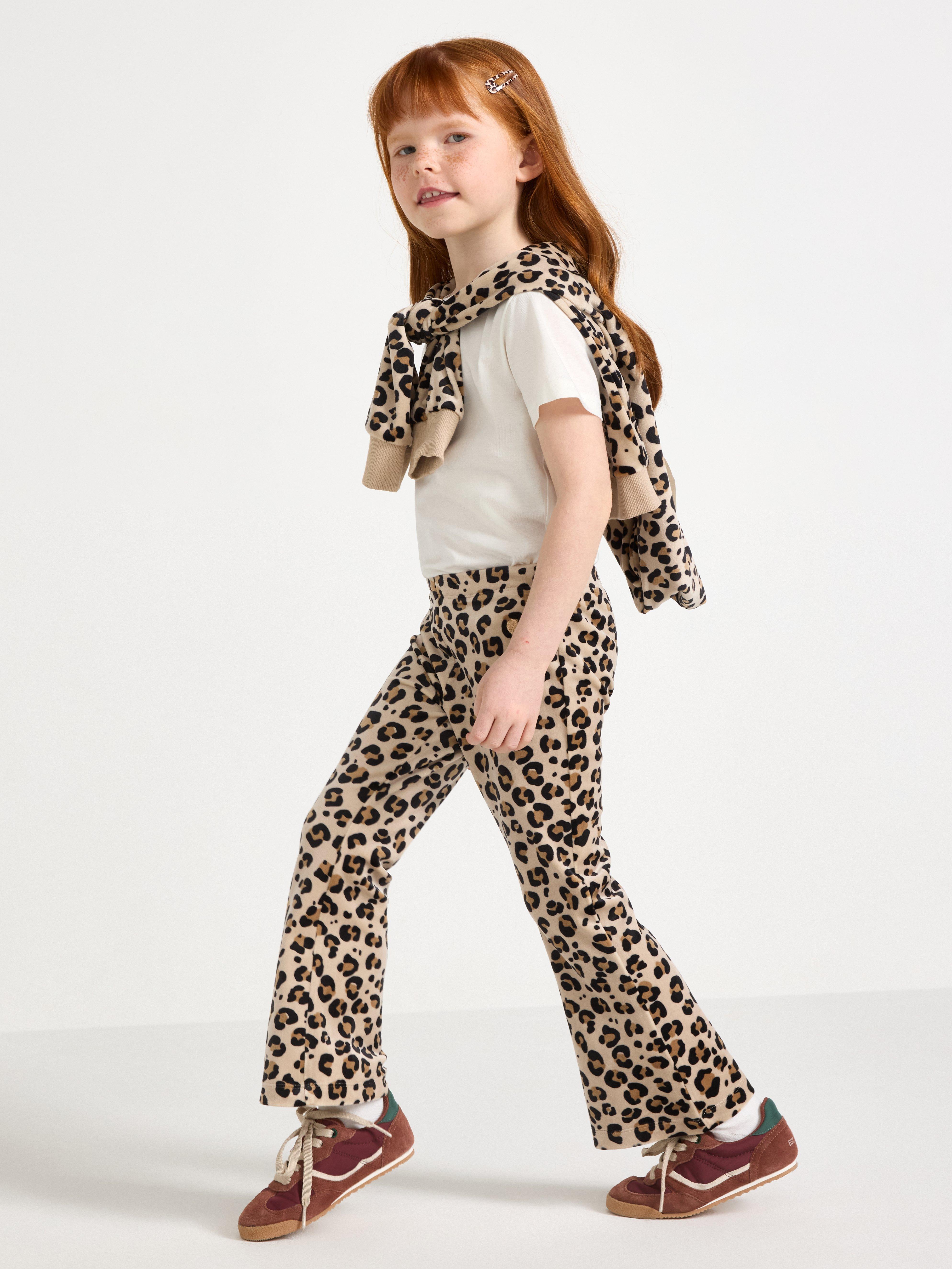 Leggings - Barn - Beige