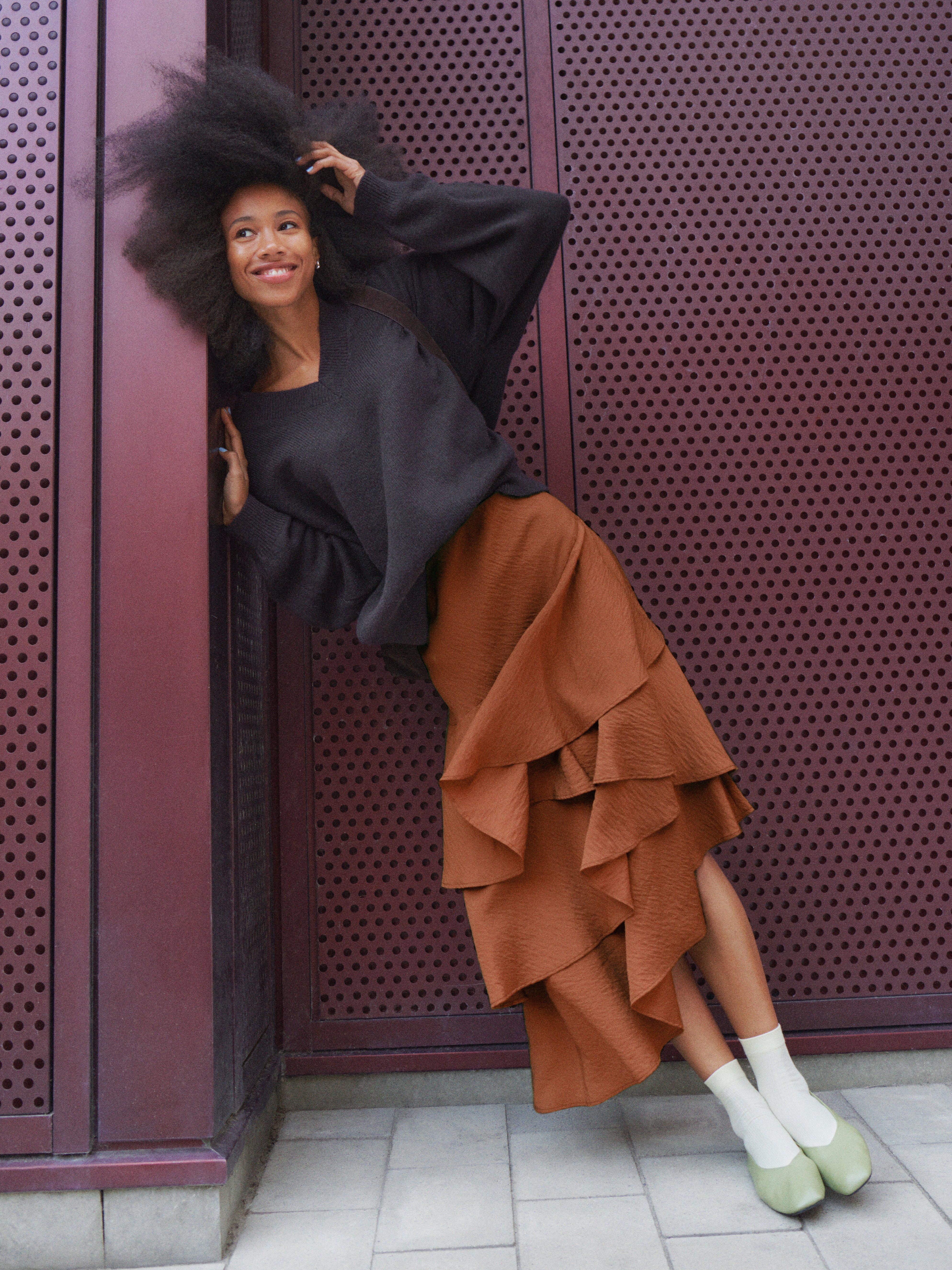 Skirt - Womens Wear - Orange