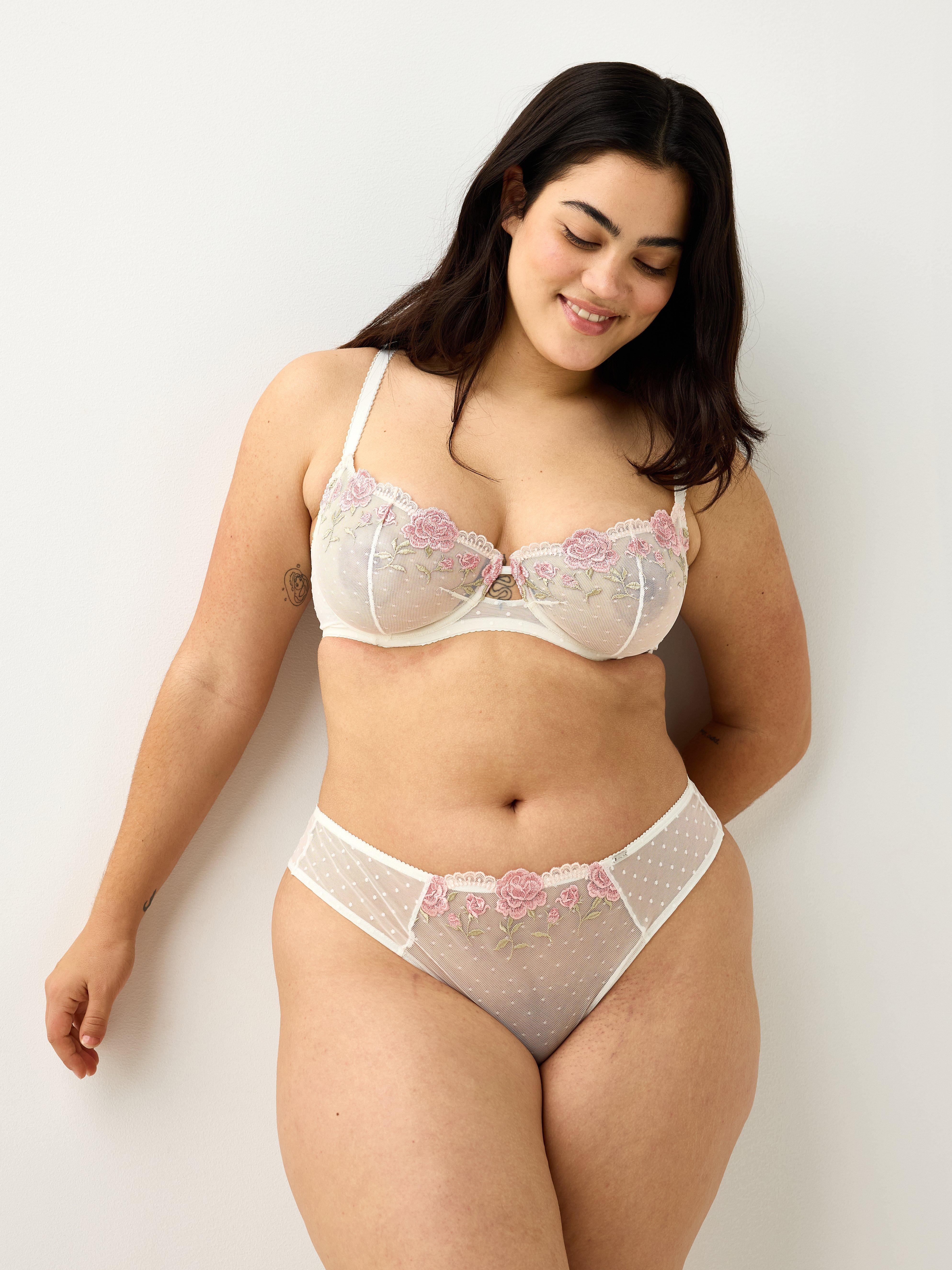 Thong Low - Lingerie - White