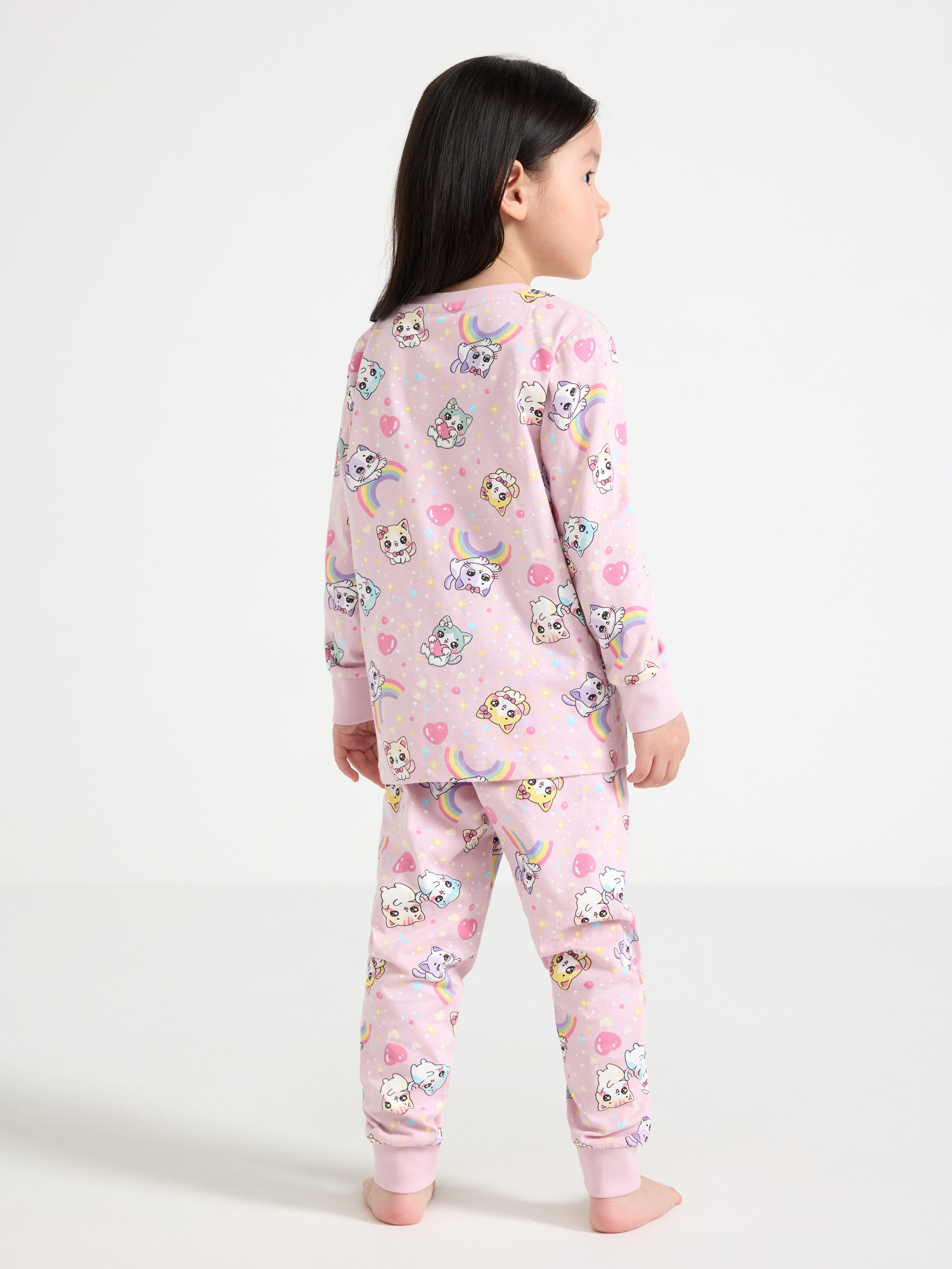 Pyžamová súprava - Deti - Ružová