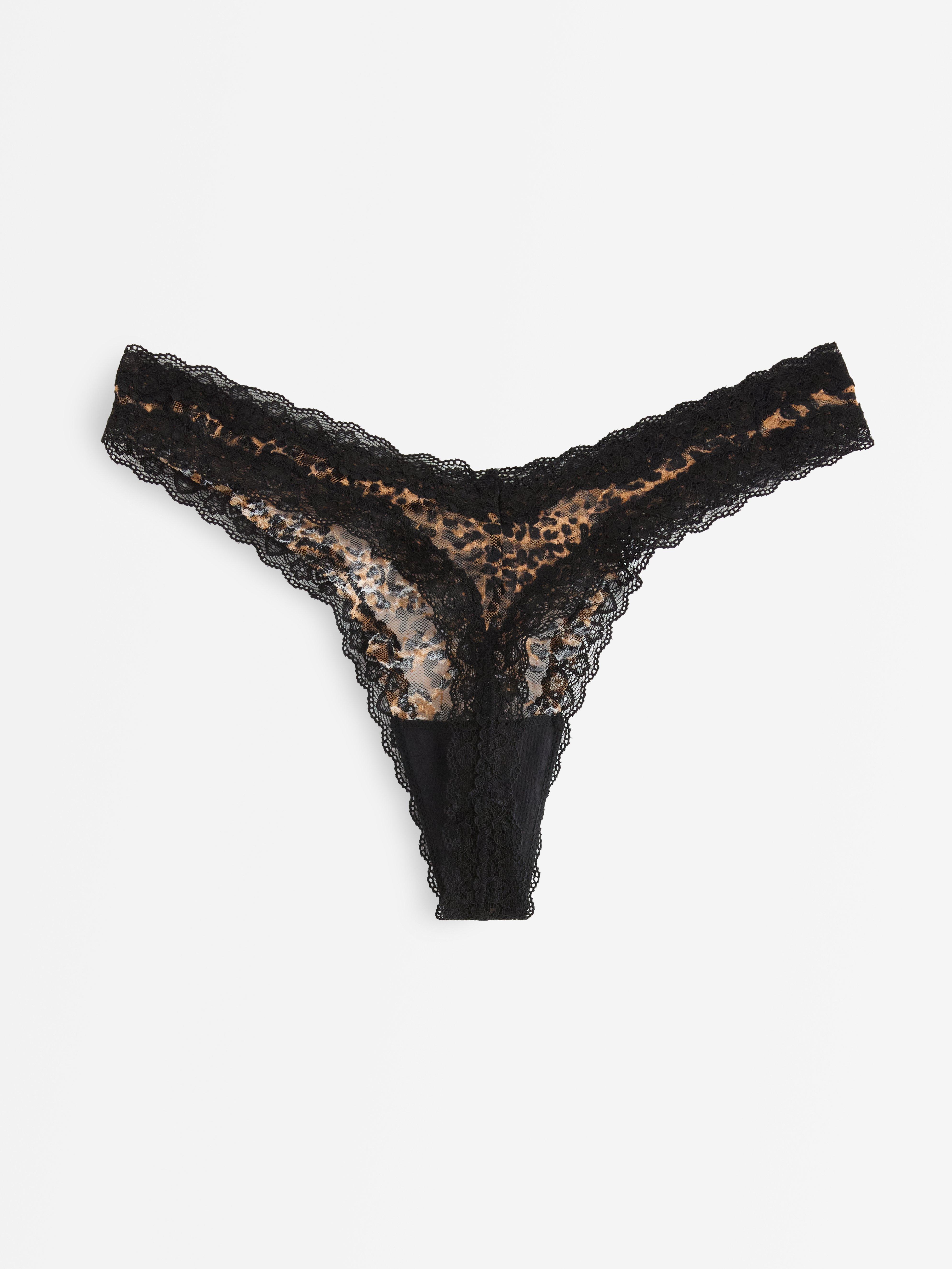 Stringtruse med lavt liv - Undertøy - Beige