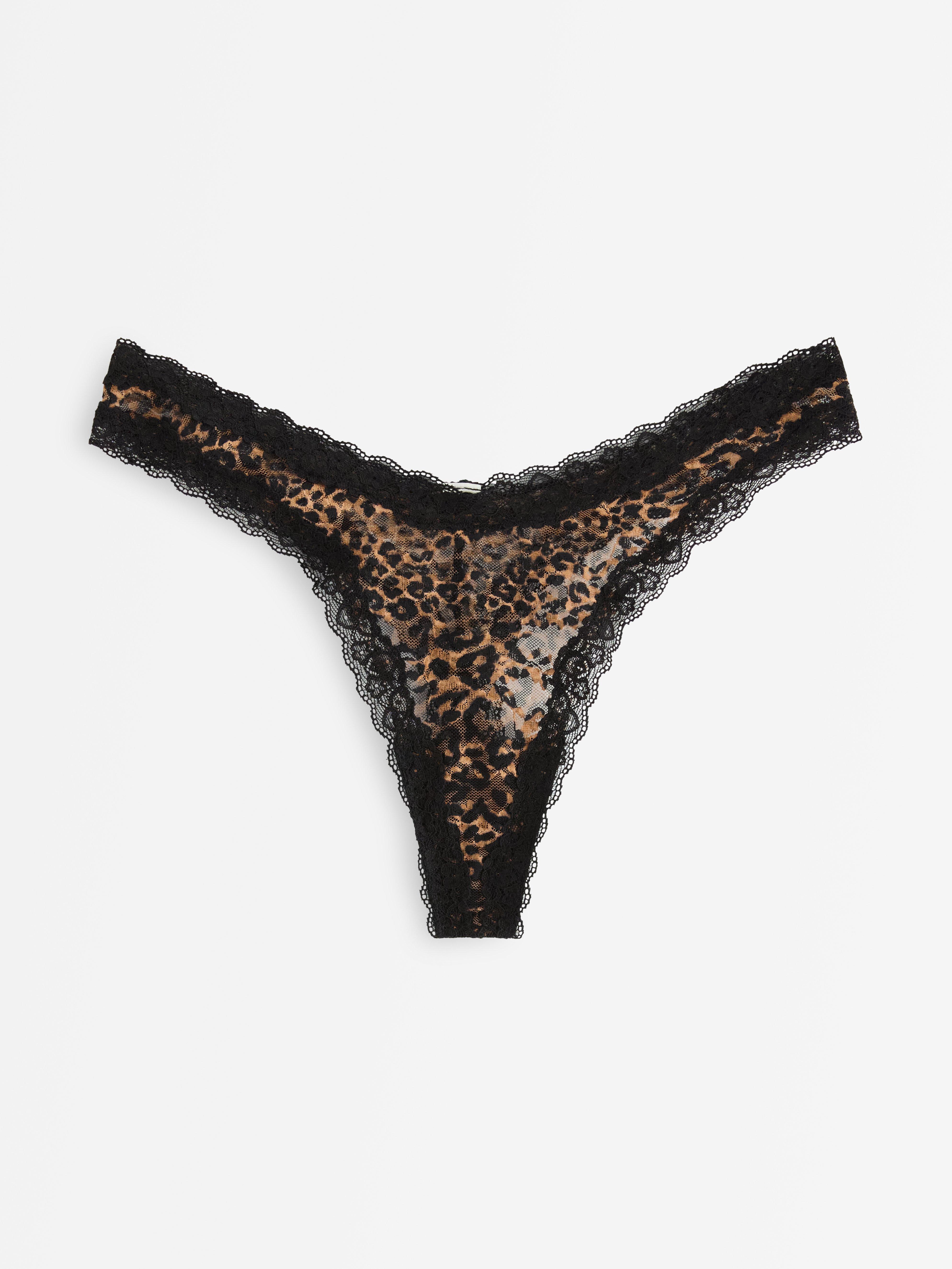 Stringtruse med lavt liv - Undertøy - Beige