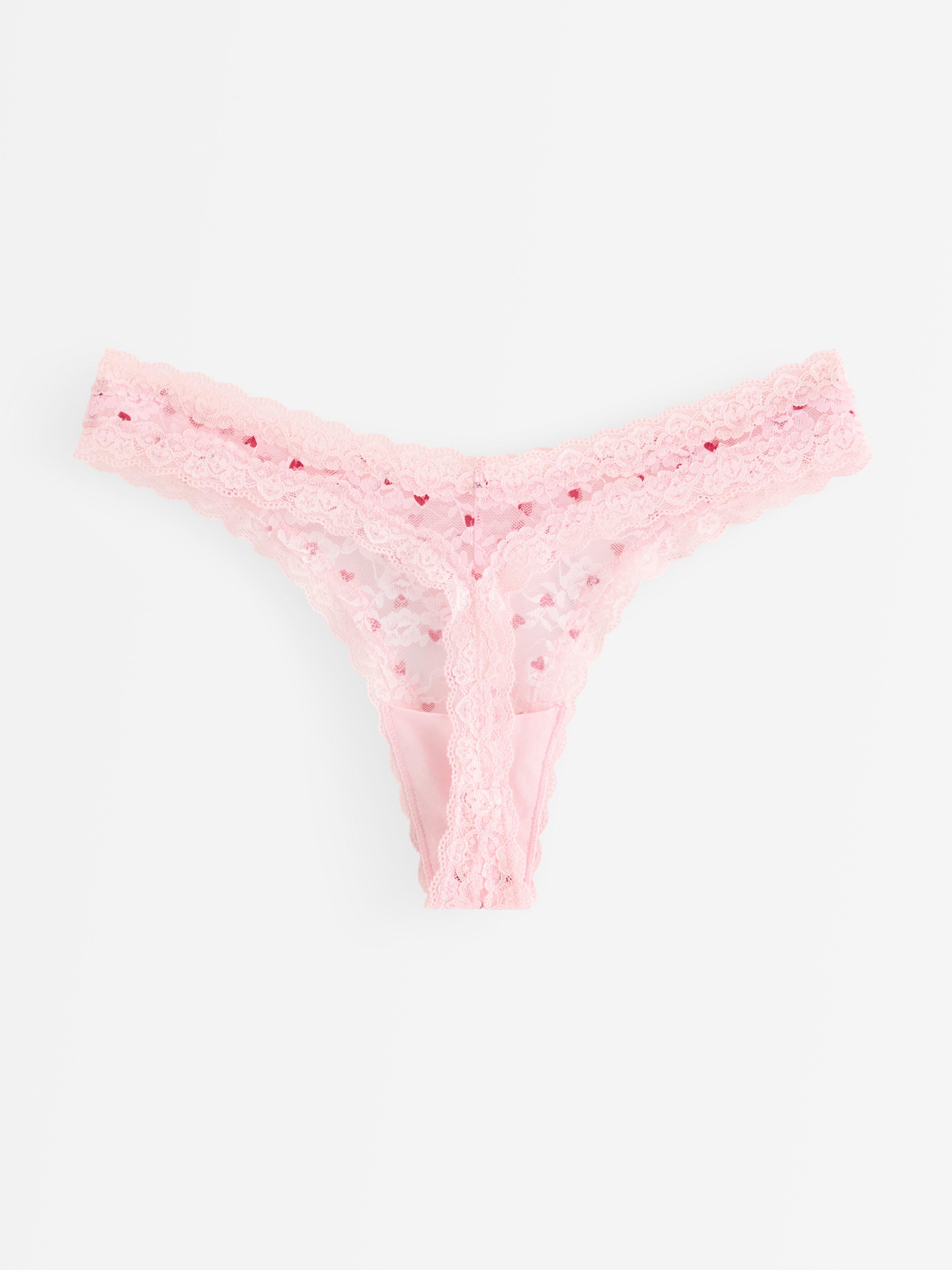Thong Low - Lingerie - Pink
