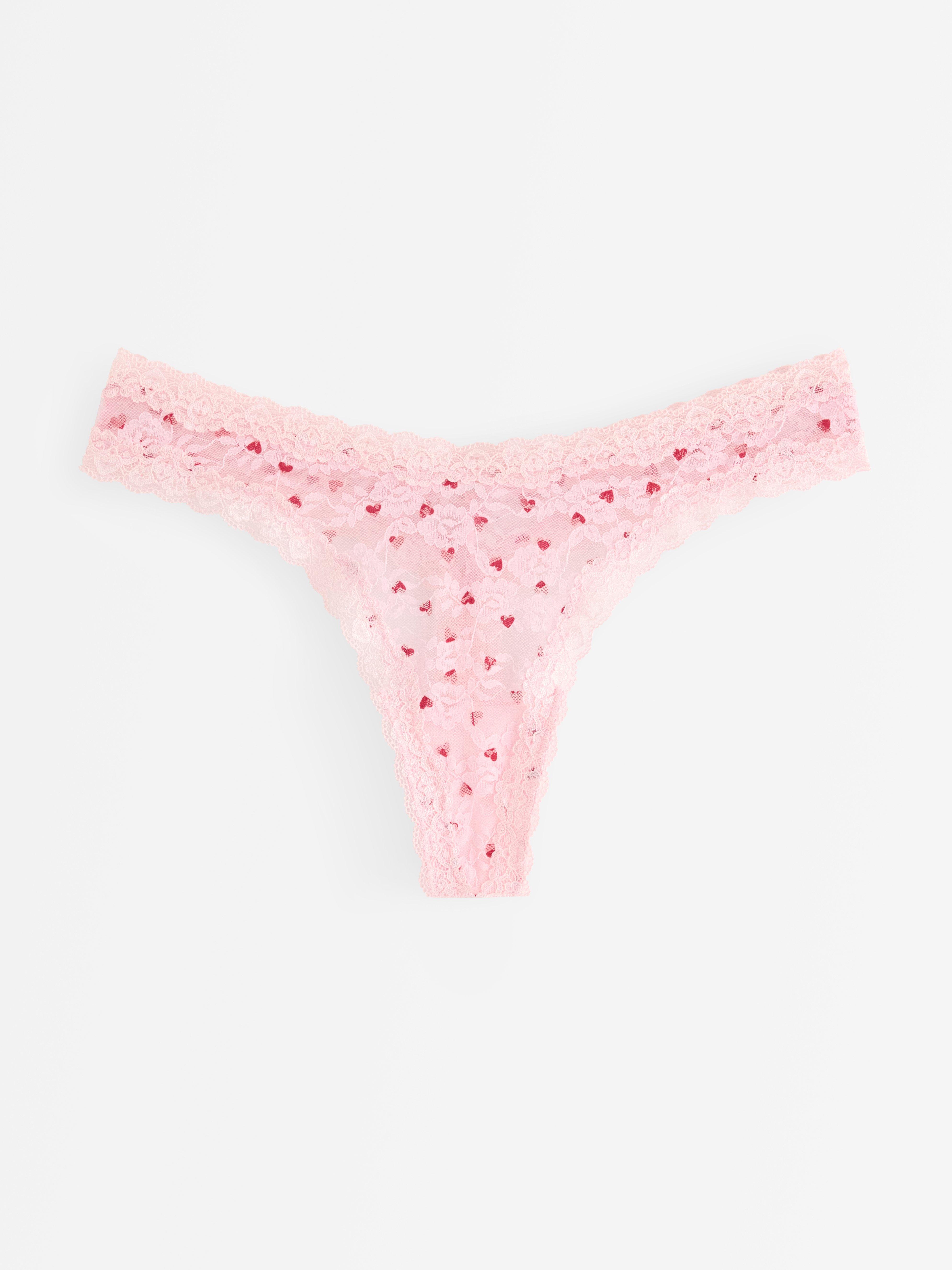 Thong Low - Lingerie - Pink