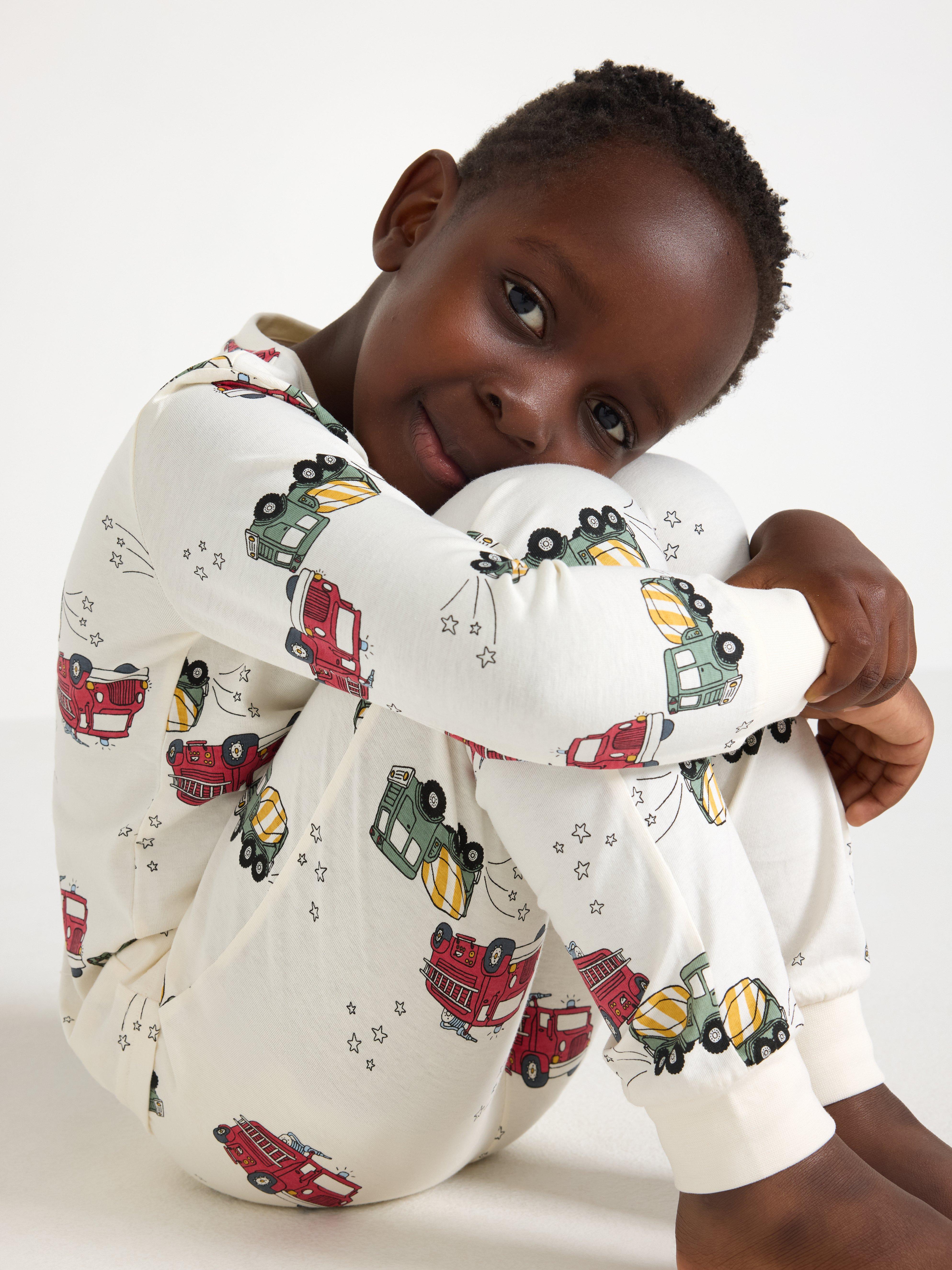 Pyjama Set - Kids Wear - White
