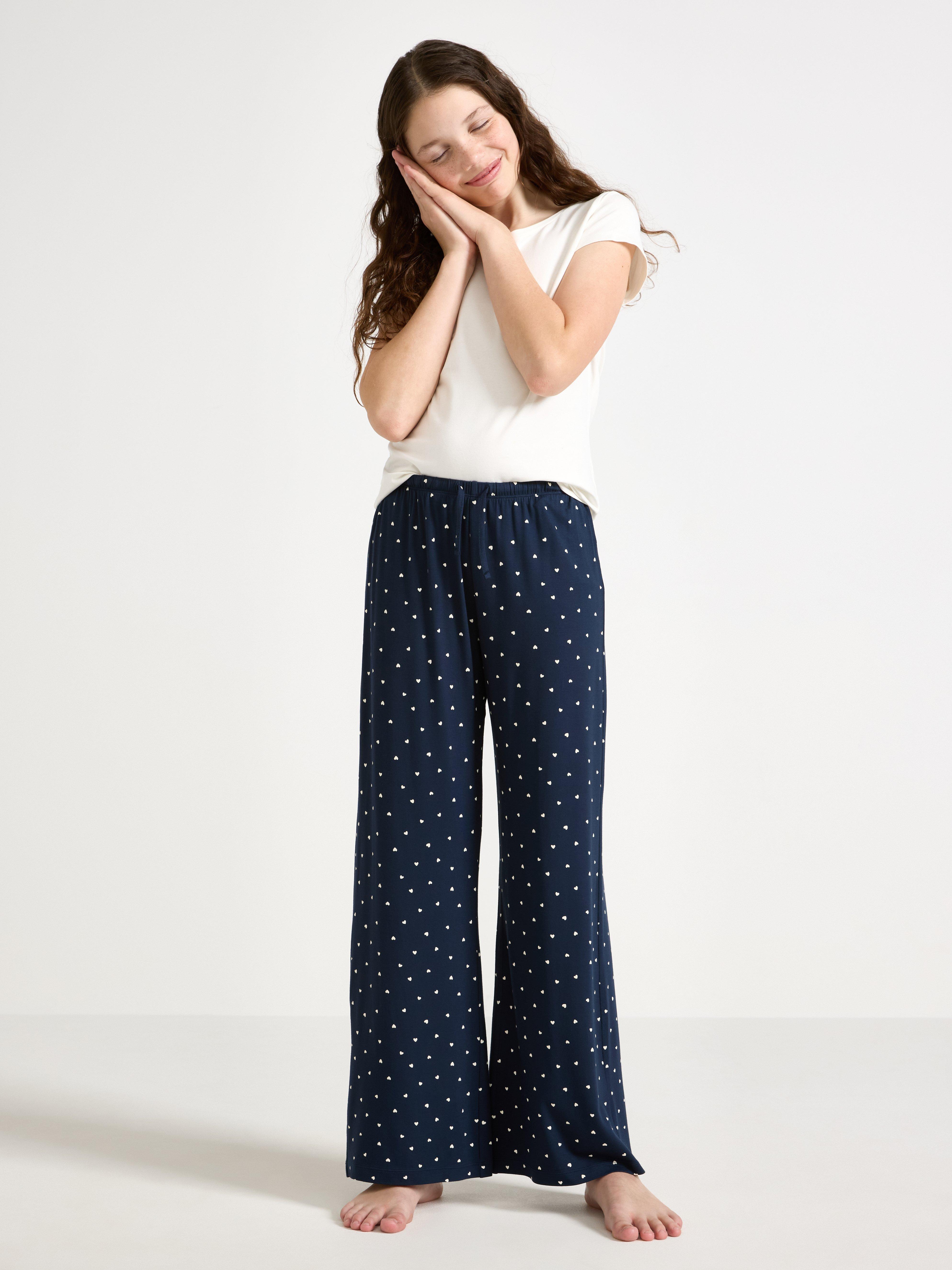 Pyjamahousut - Lapset - Sininen