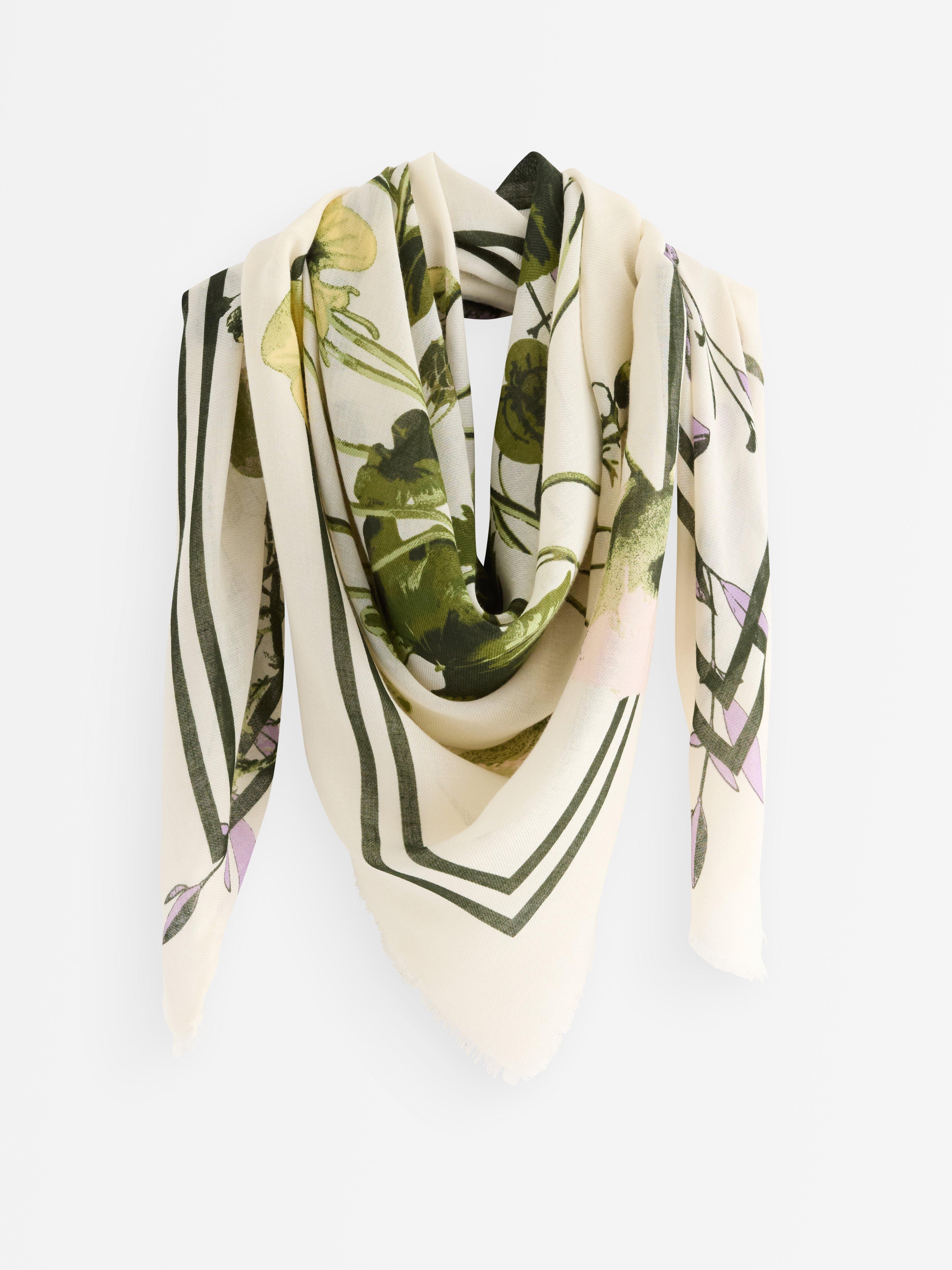 Scarf - Womens Wear - White
