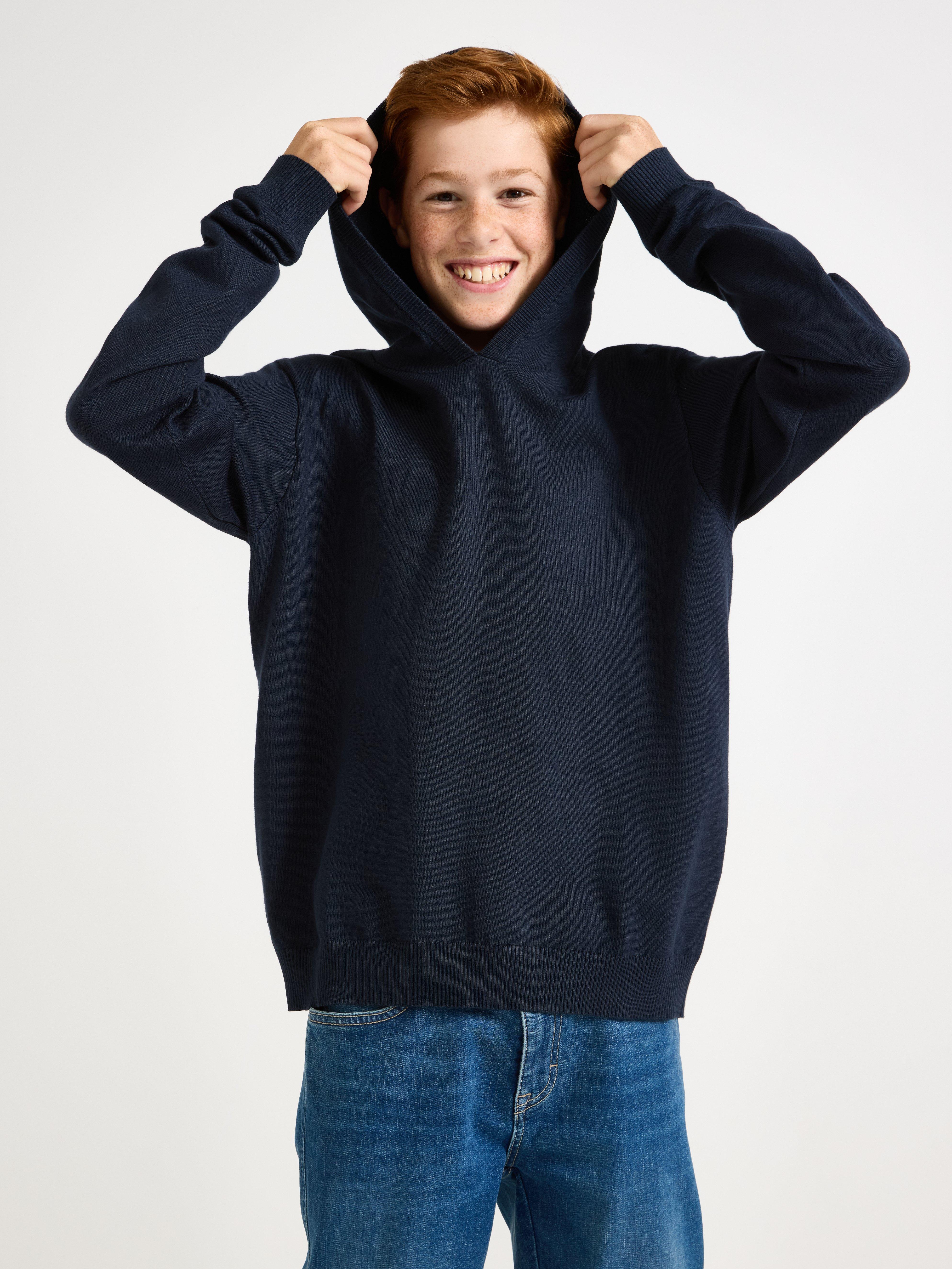 Hooded Sweatshirt - Kids Wear - Blue