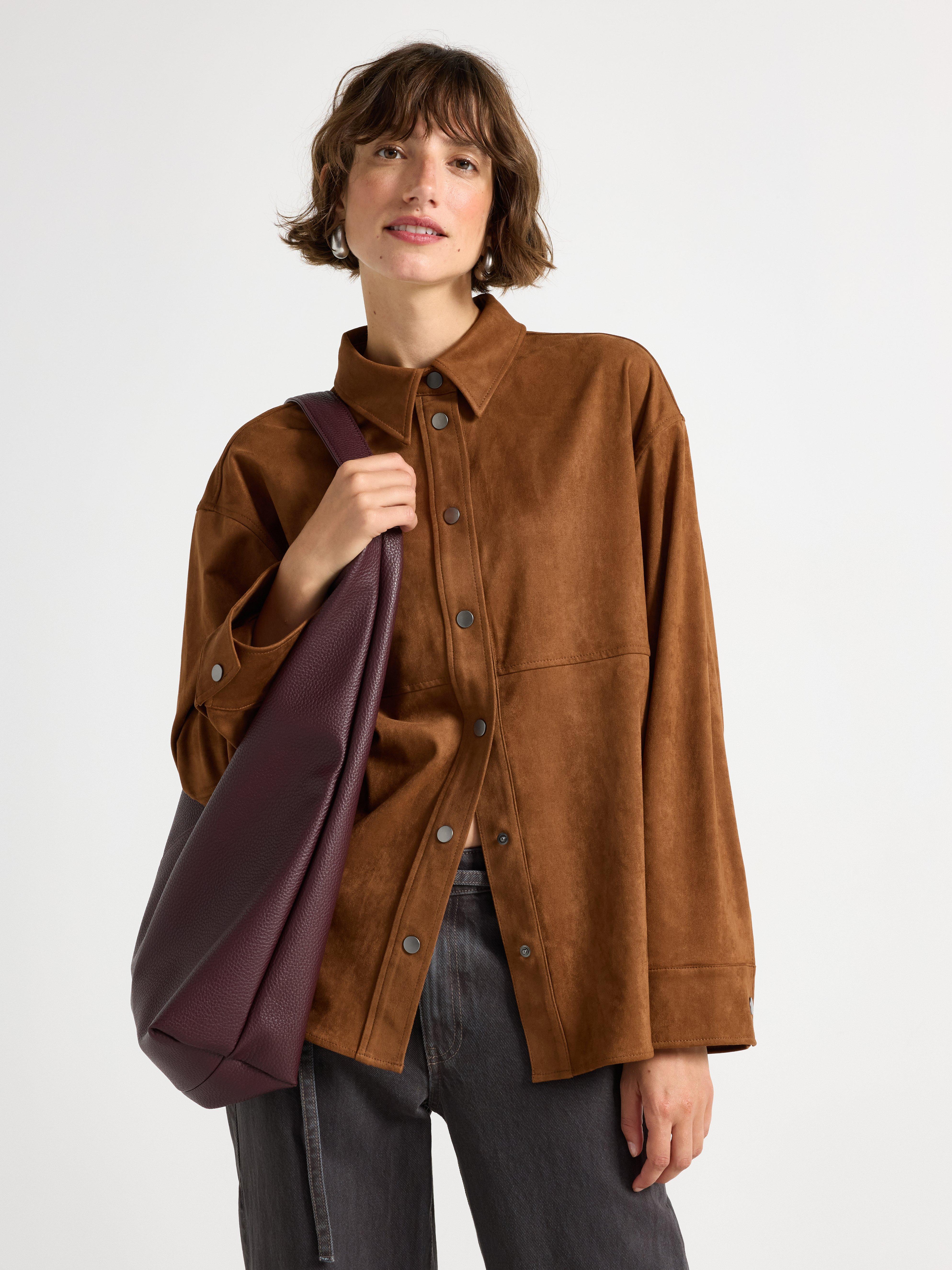 Shirt - Womens Wear - Brown