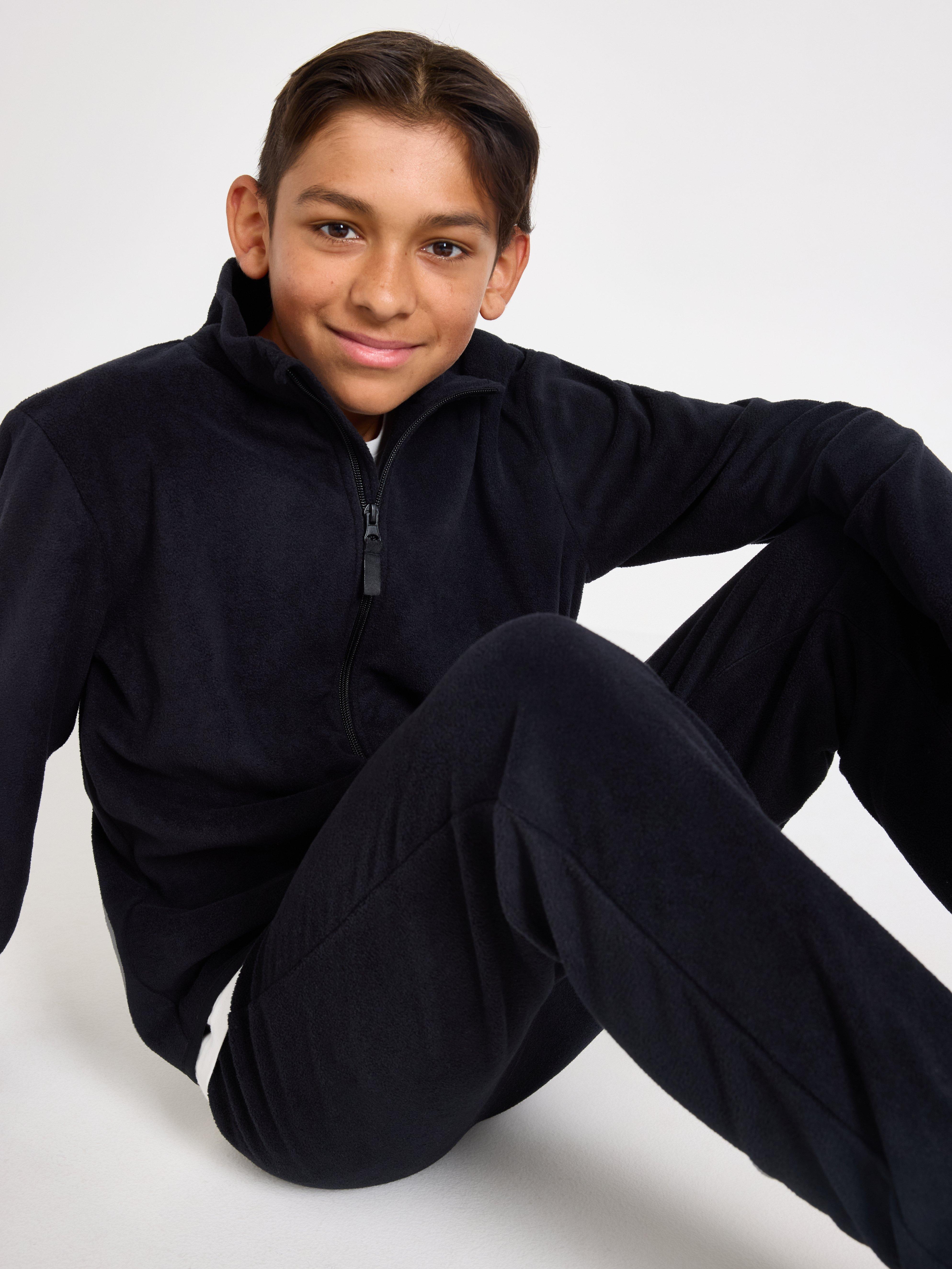 Fleece jacket - Kids Wear - Black
