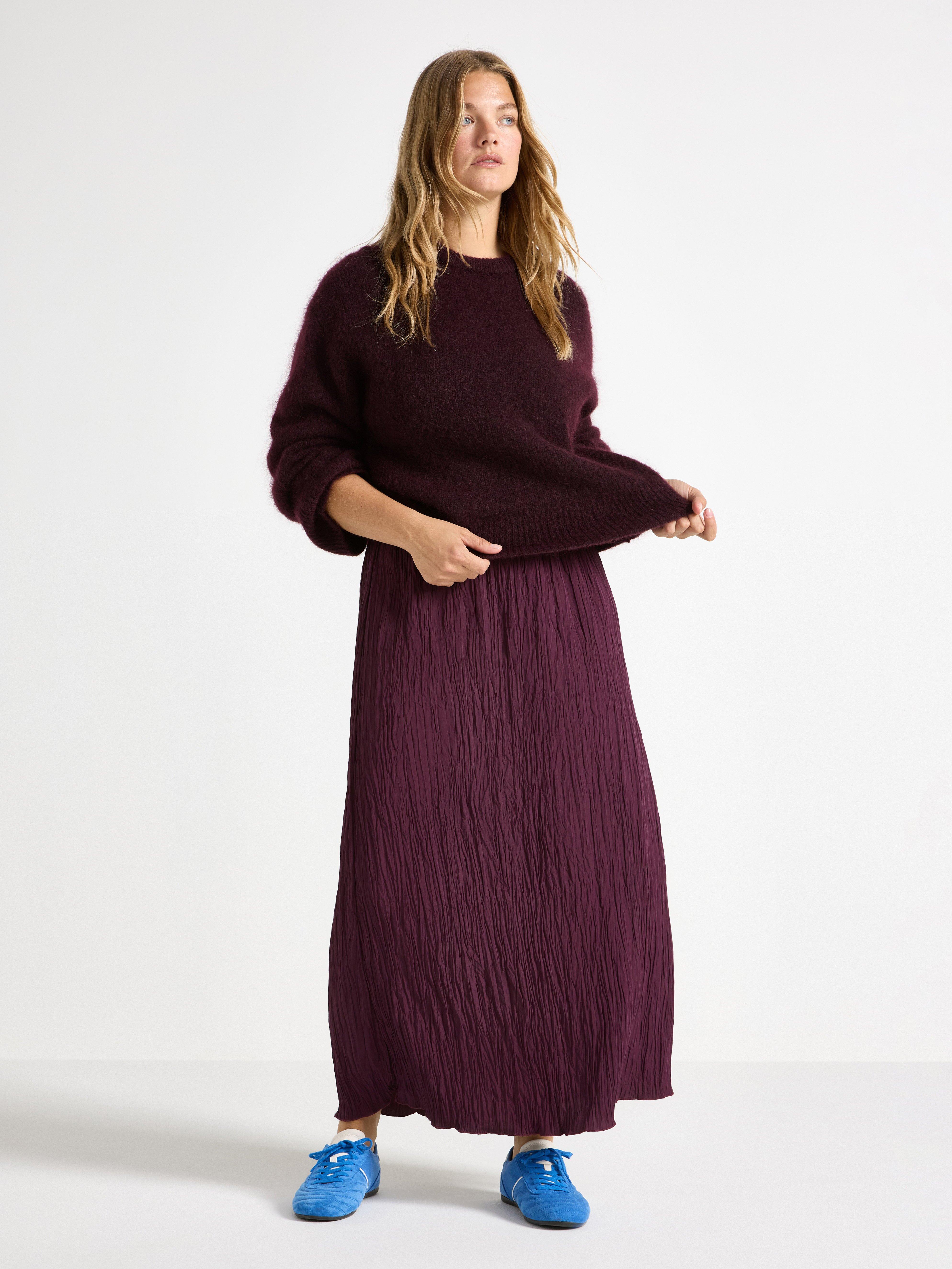 Maxi-nederdel - Dame - Lilla