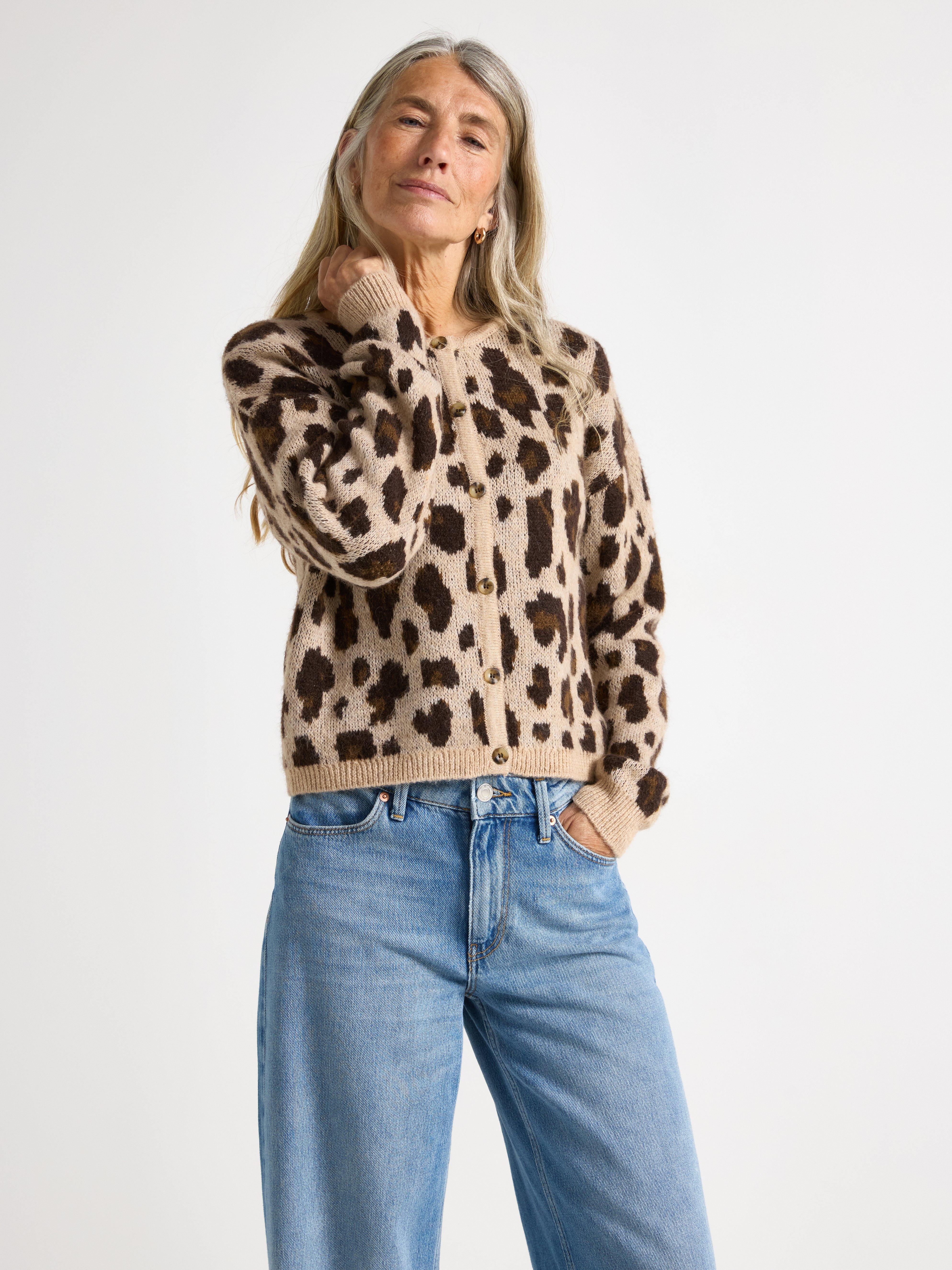 Cardigan - Dam - Beige