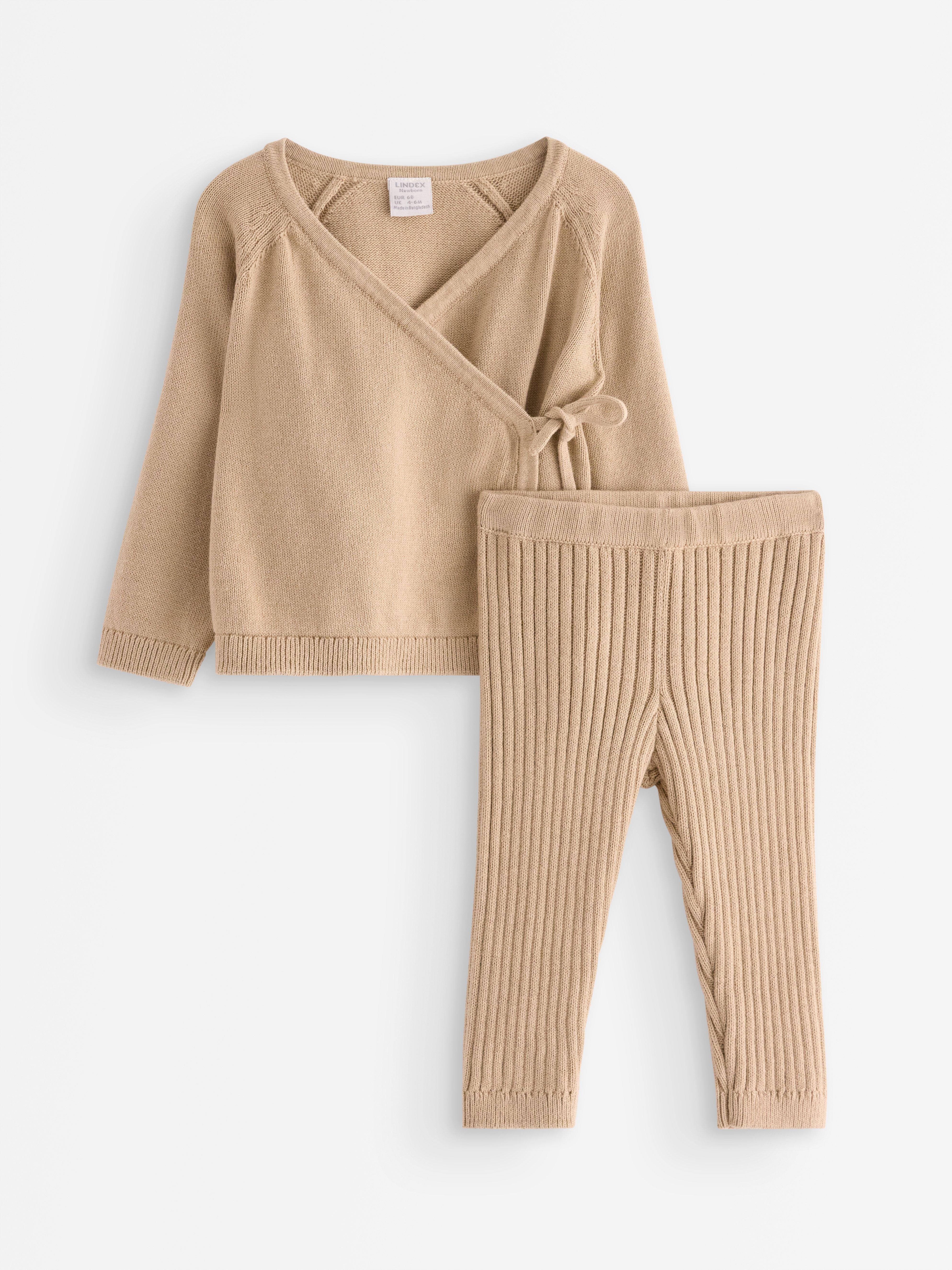 Sæt - Børn - Beige