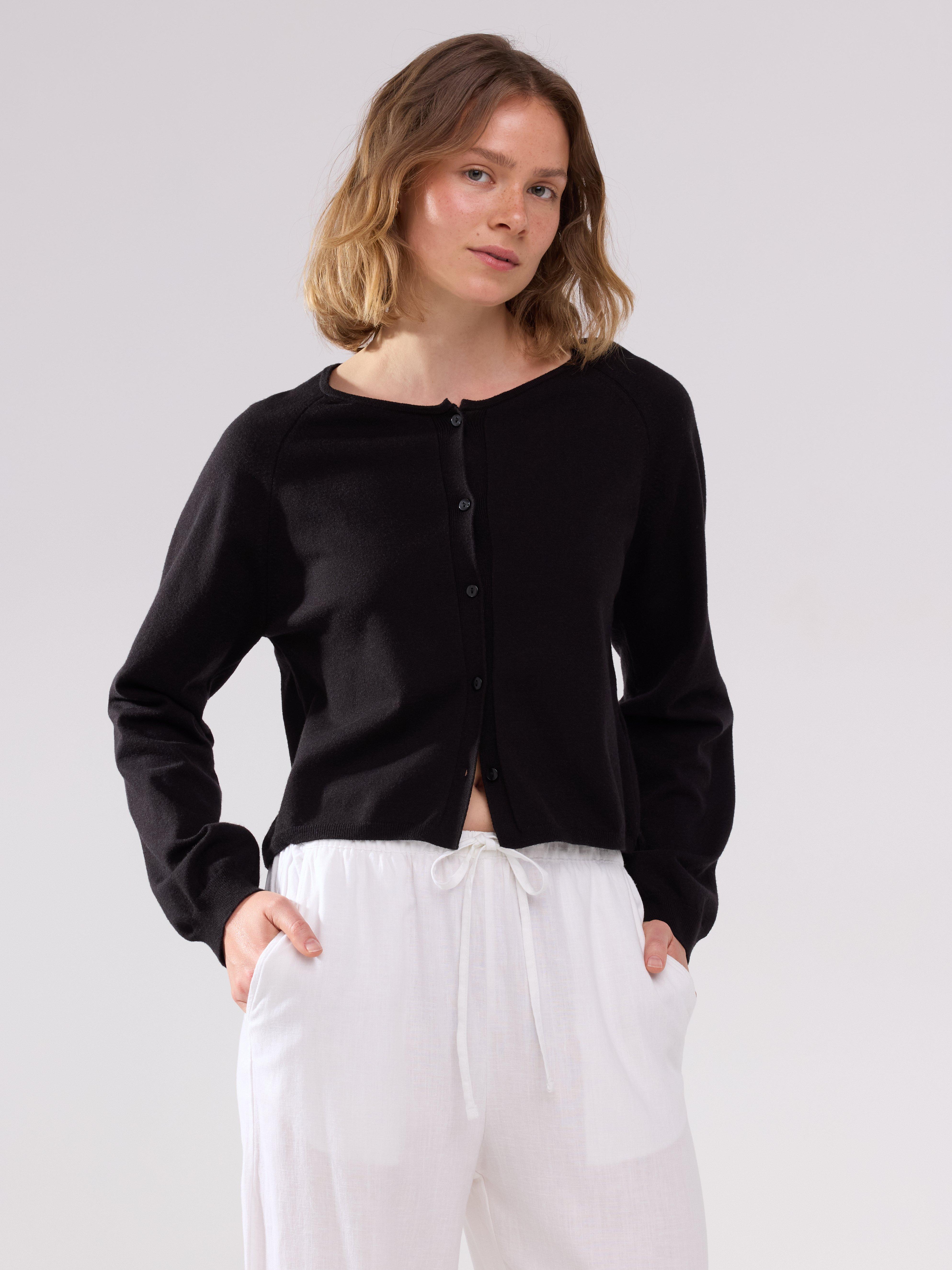 Cardigan - Womens Wear - Black