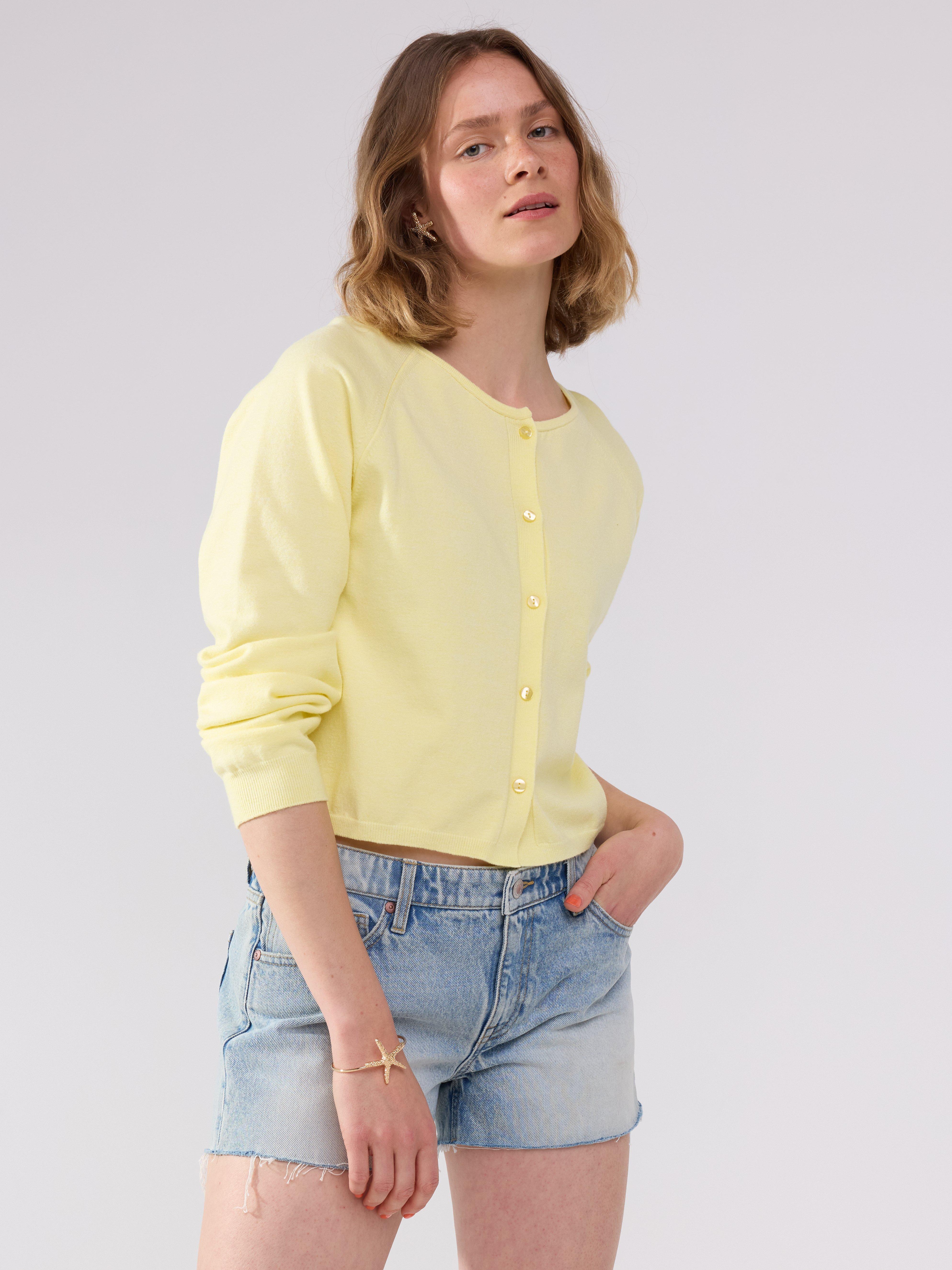 Cardigan - Womens Wear - Yellow