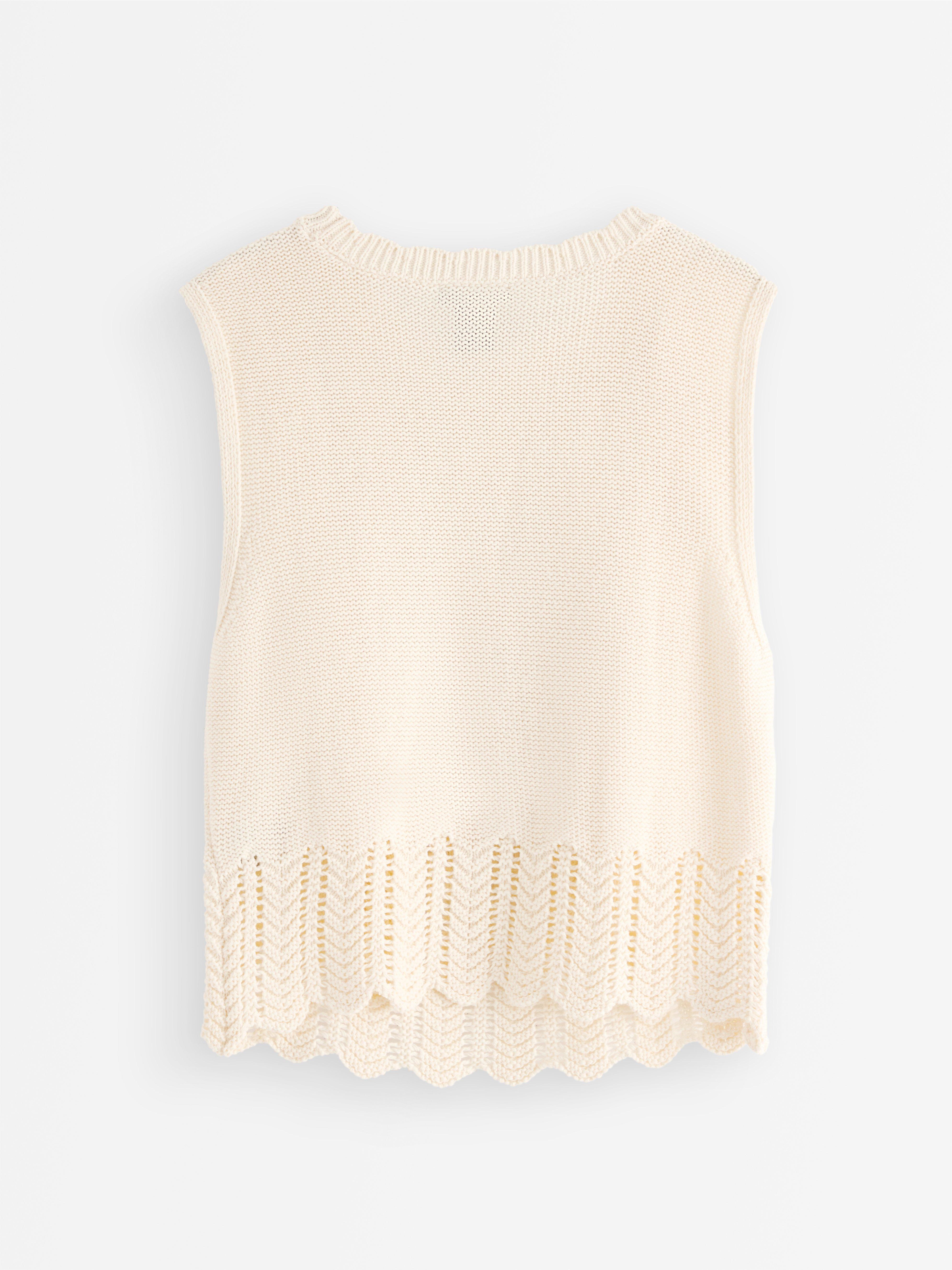 Vest - Womens Wear - White