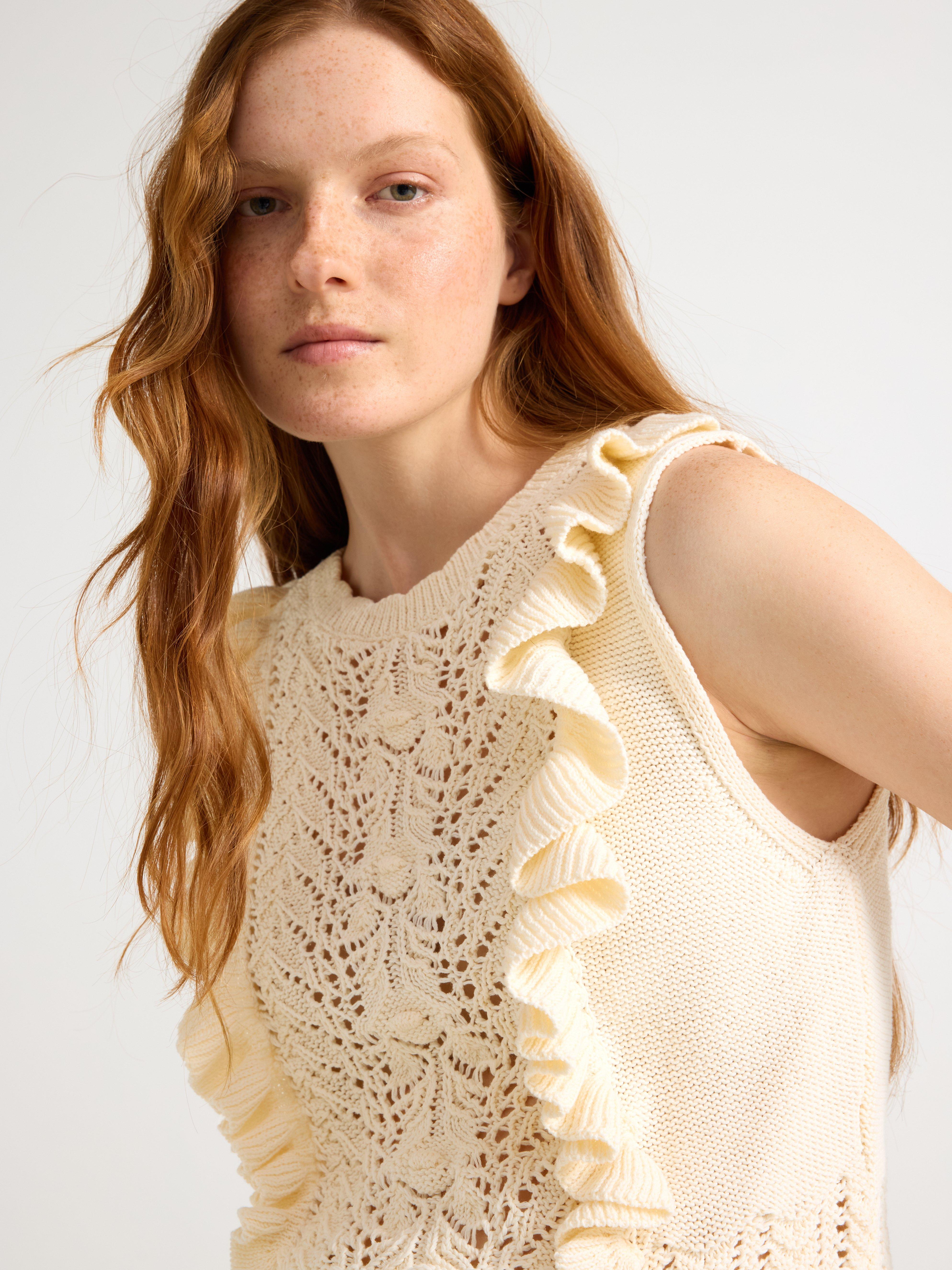 Vest - Womens Wear - White