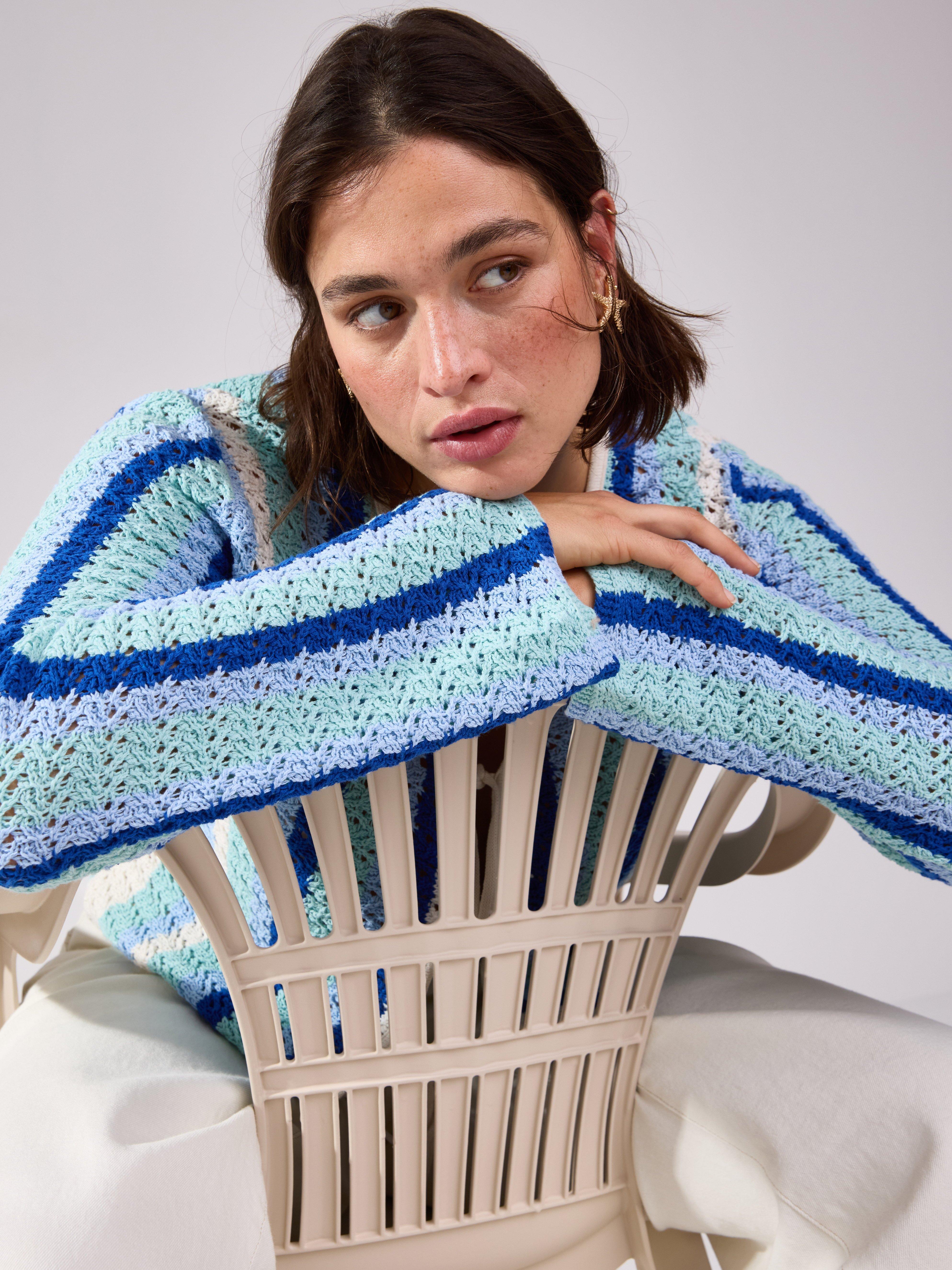 Cardigan - Womens Wear - Turquoise