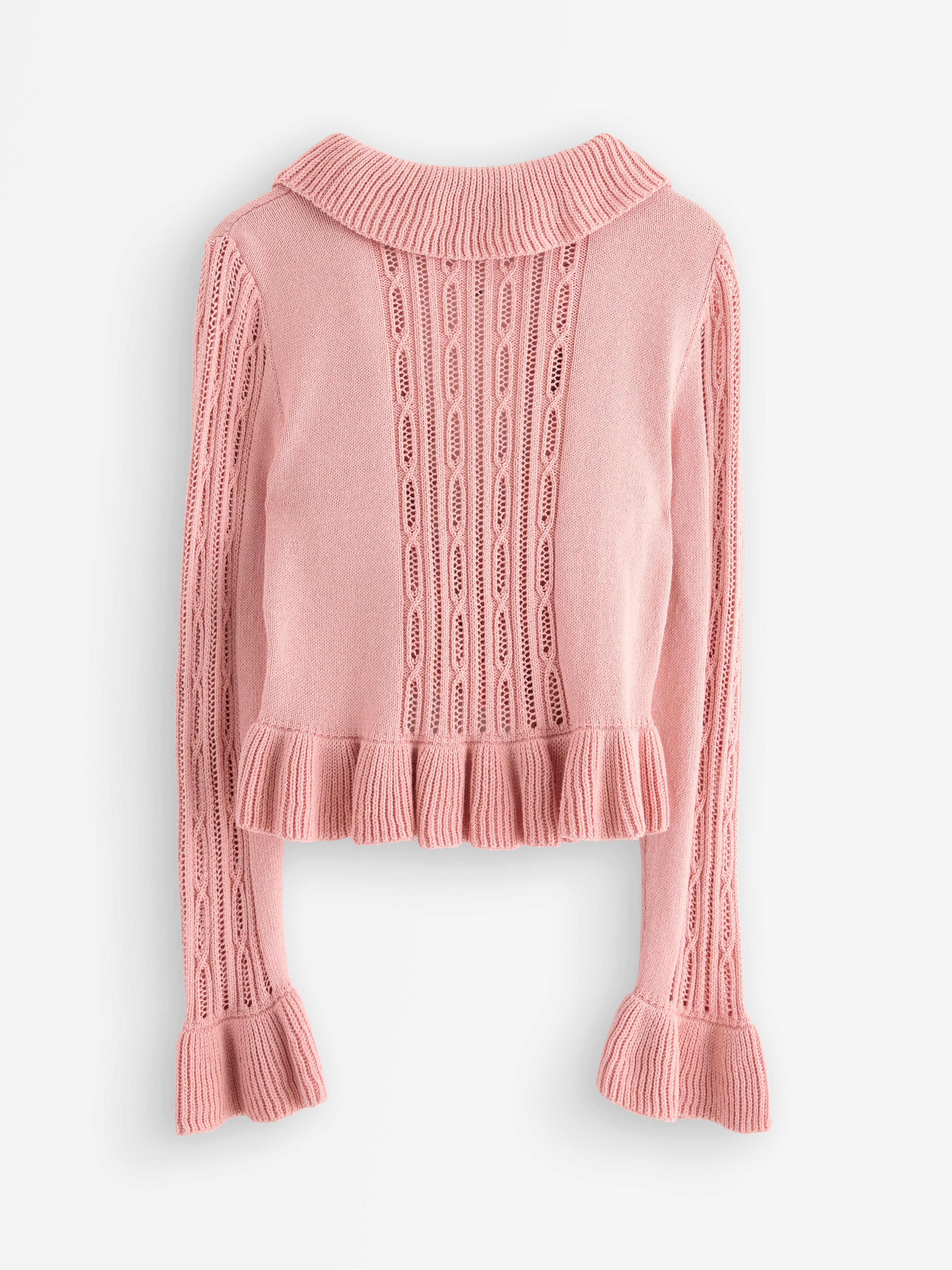 Cardigan - Womens Wear - Pink