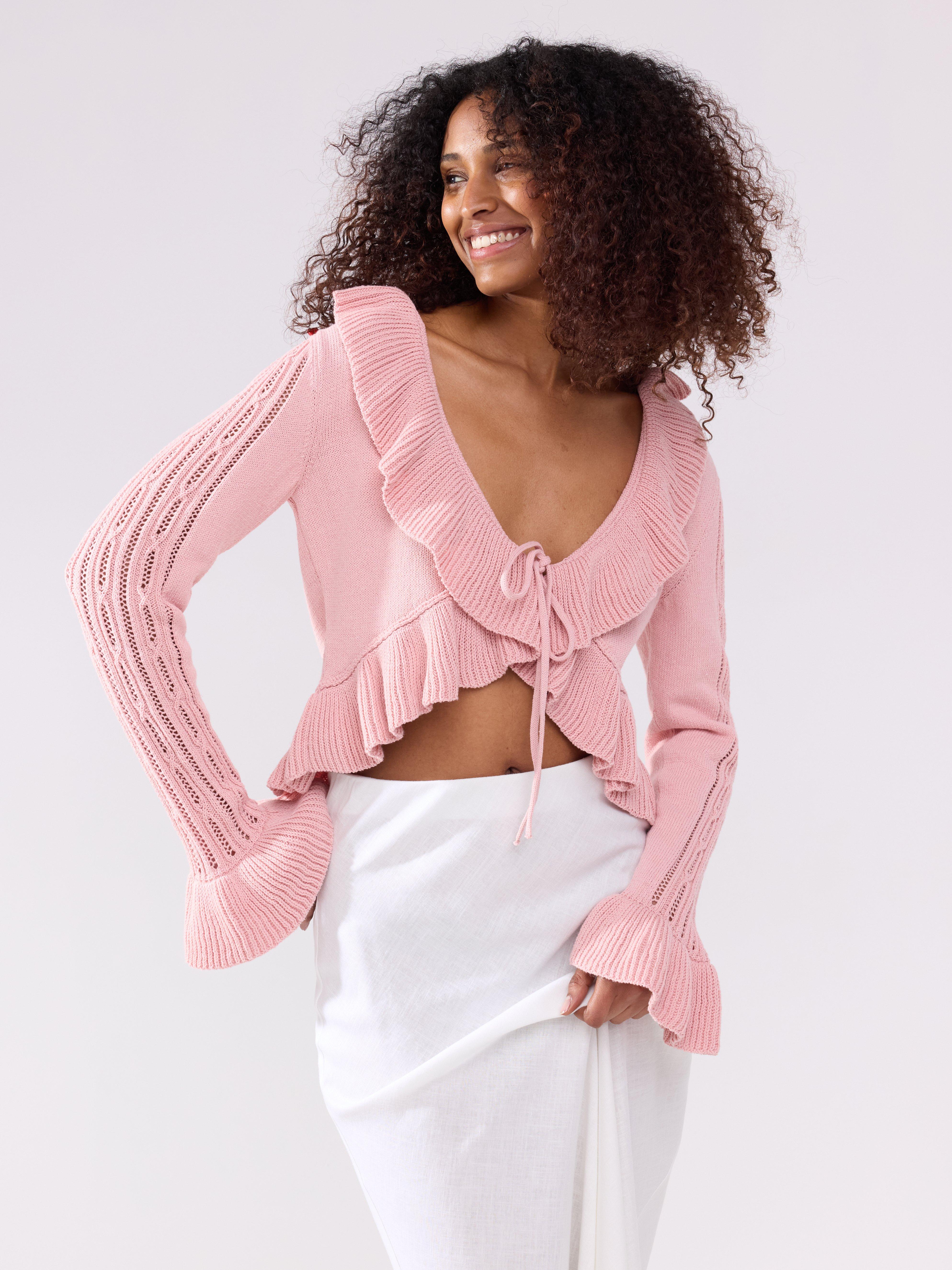 Cardigan - Womens Wear - Pink