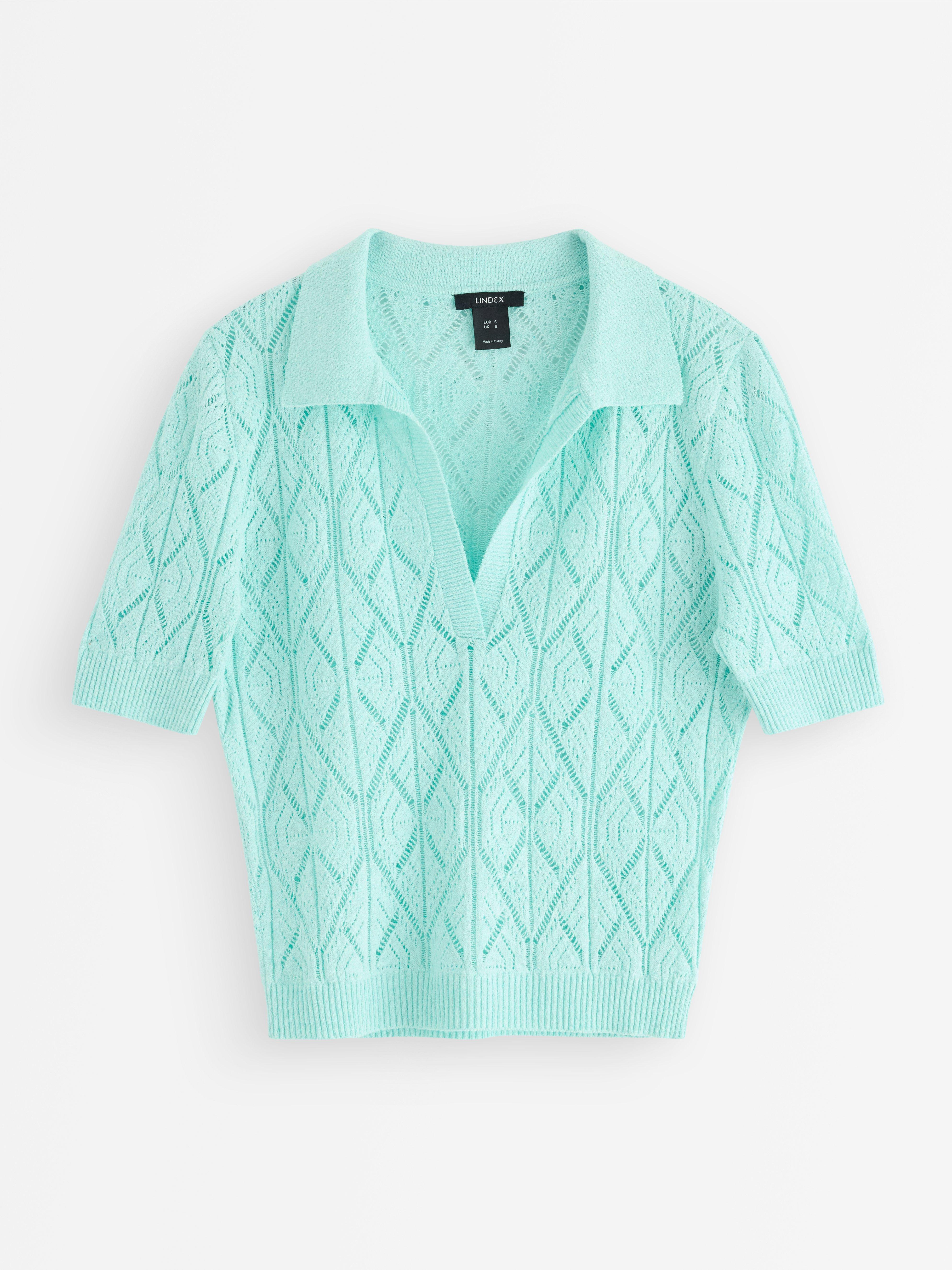 Sweater - Womens Wear - Turquoise