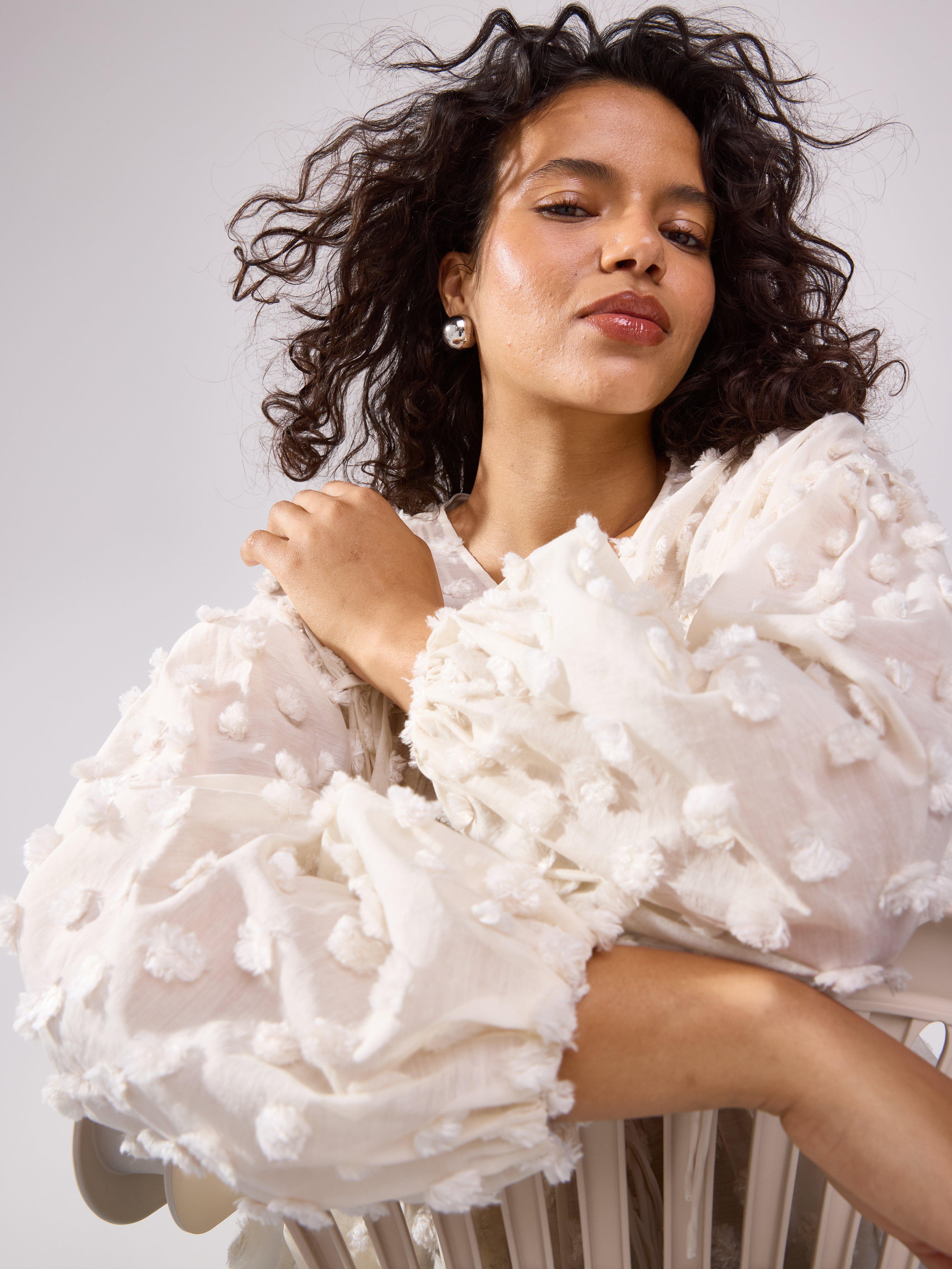 Blouse - Womens Wear - Beige