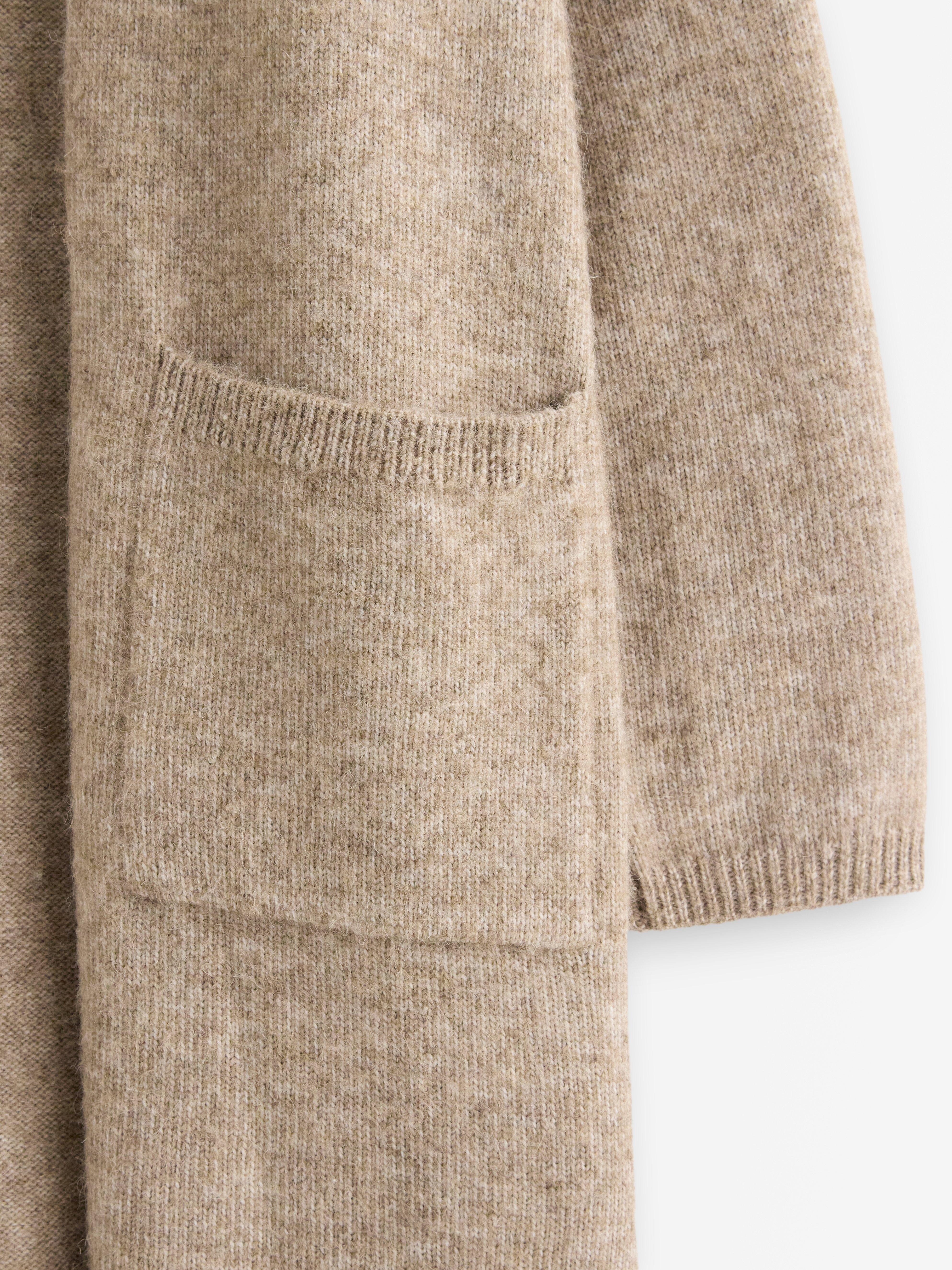 Maxi cardigan - Dam - Brun