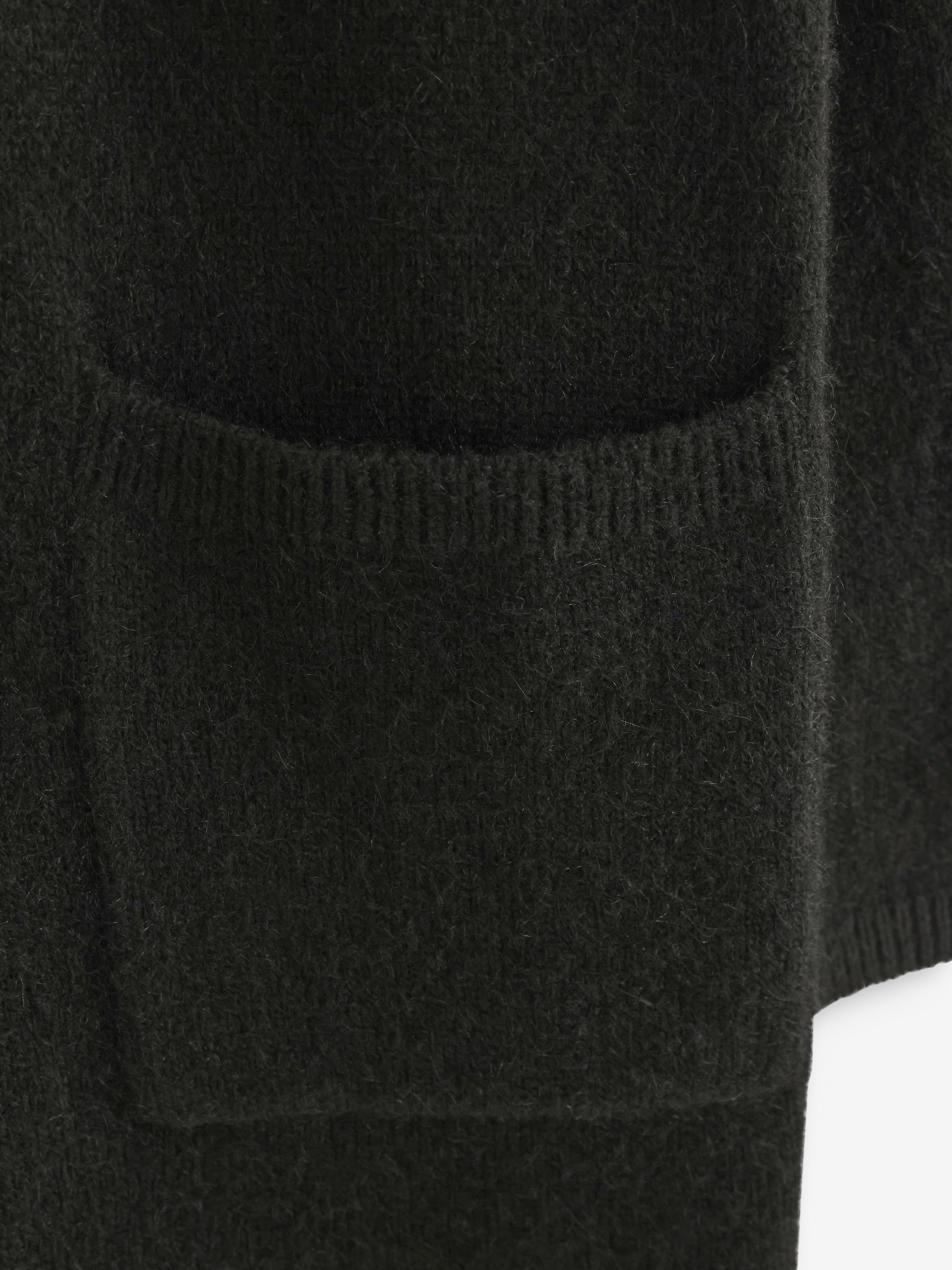 Maxi cardigan - Dame - Sort