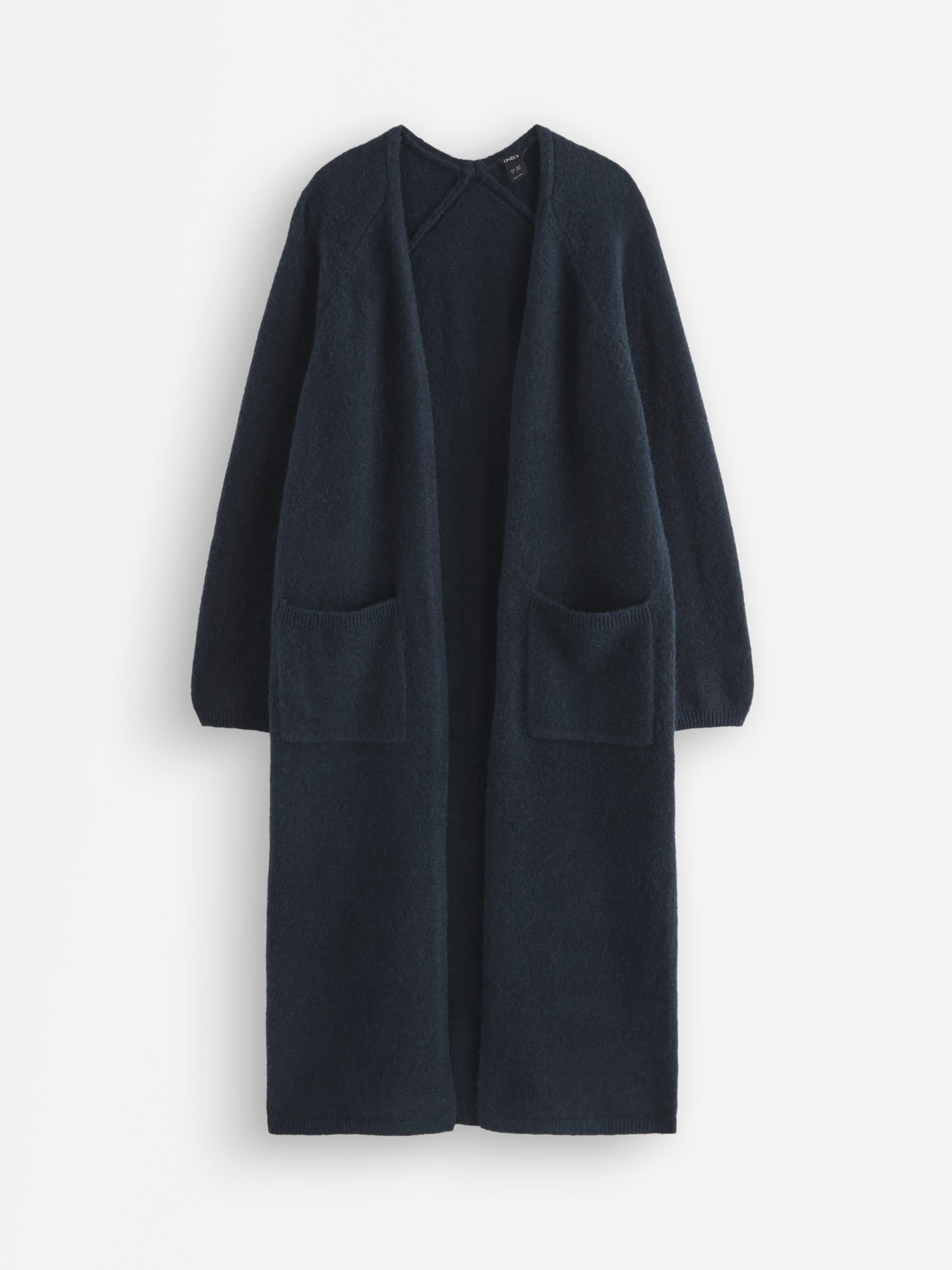 Maxi cardigan - Dam - Blå