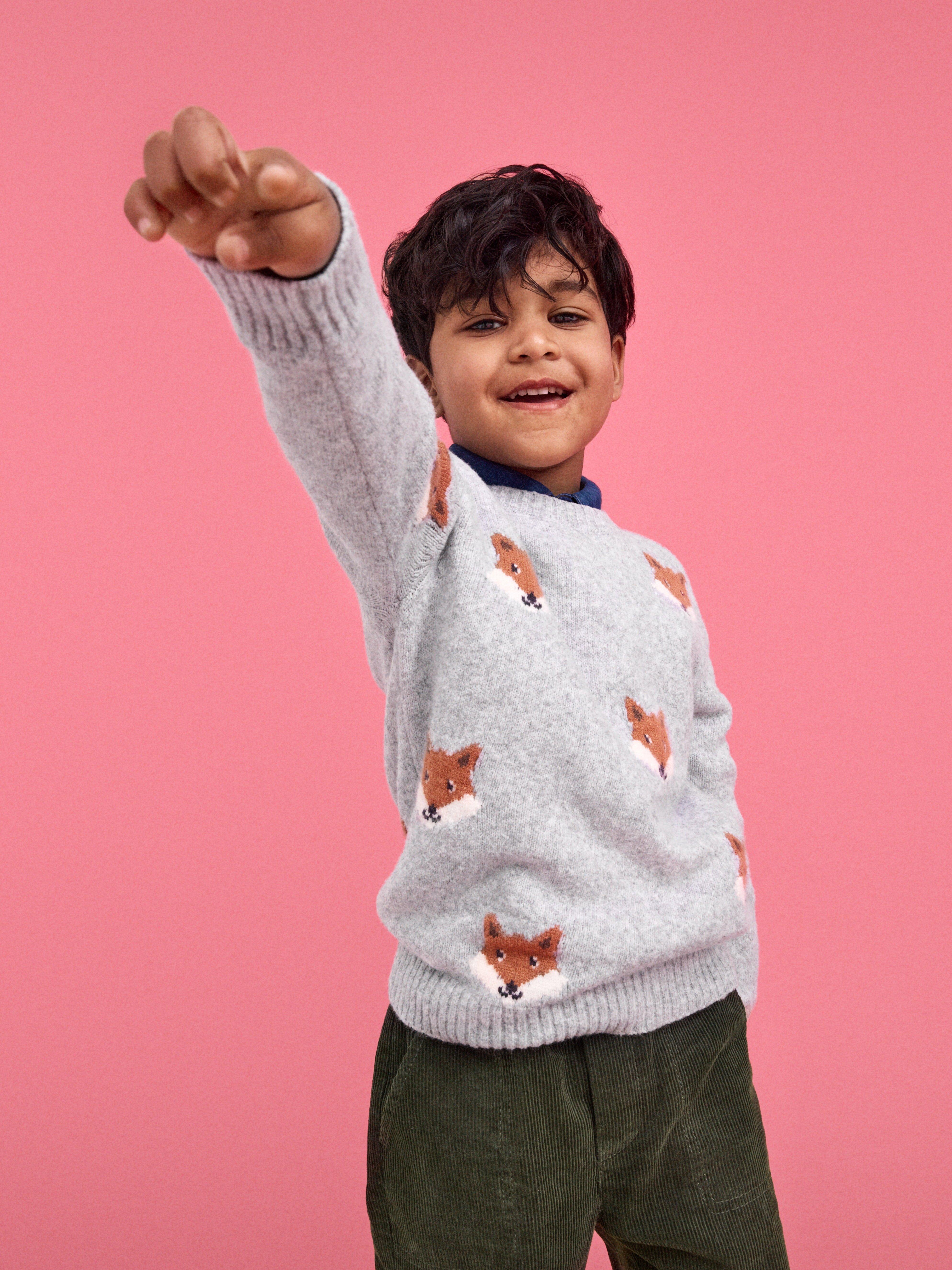 Sweater - Børn - Grå