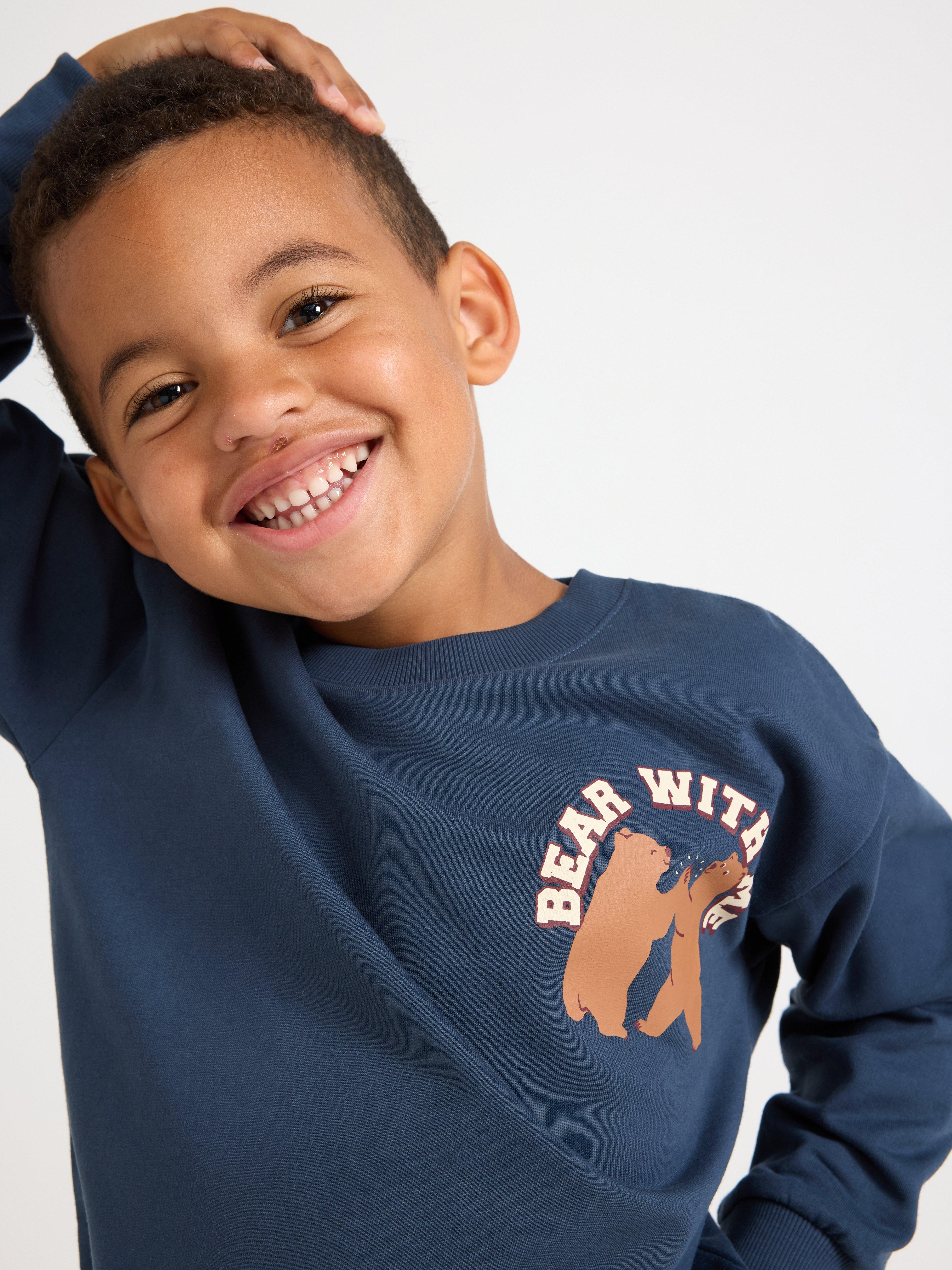 Sweatshirt - Kids Wear - Blue