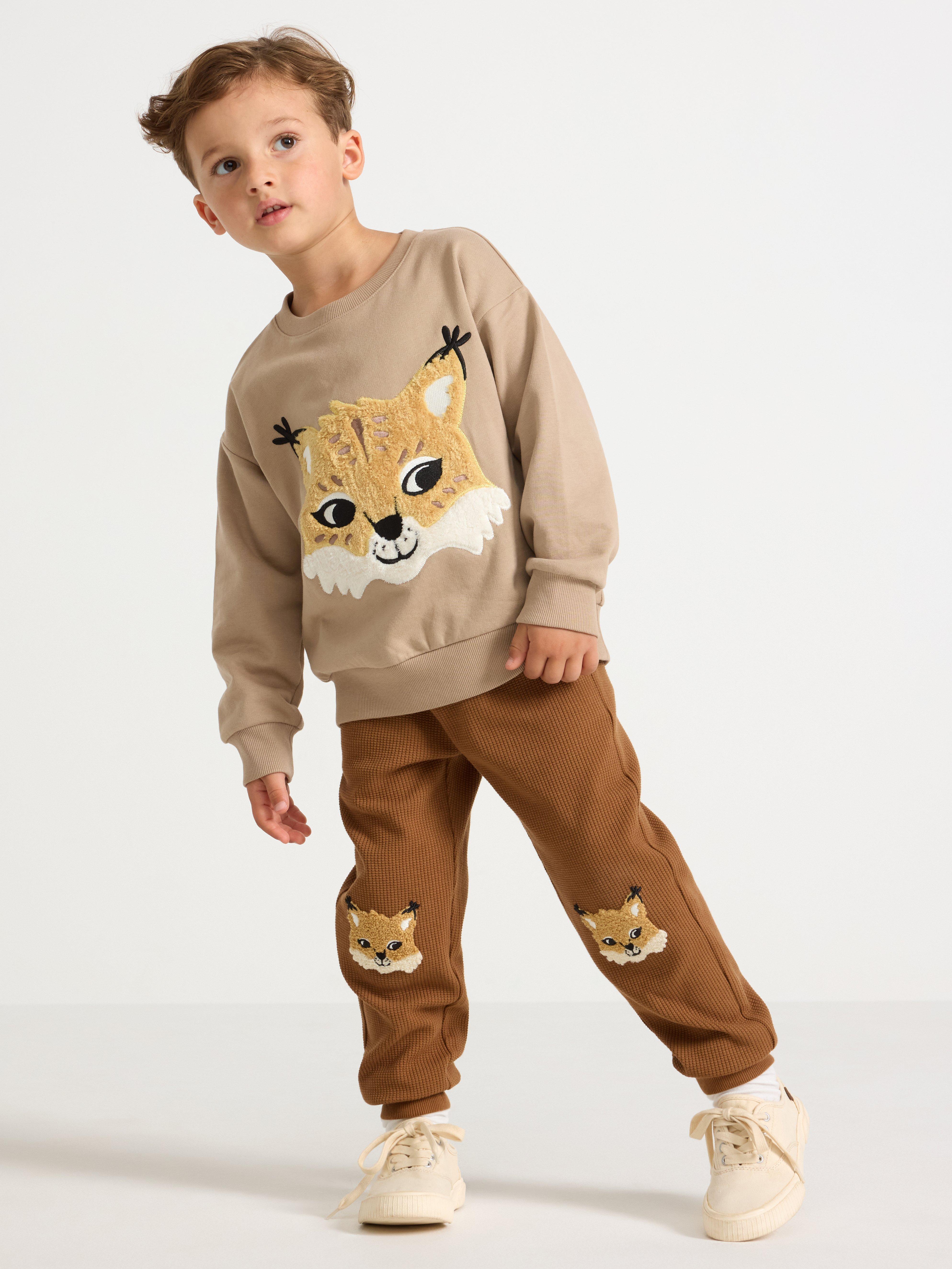 Trousers - Kids Wear - Brown