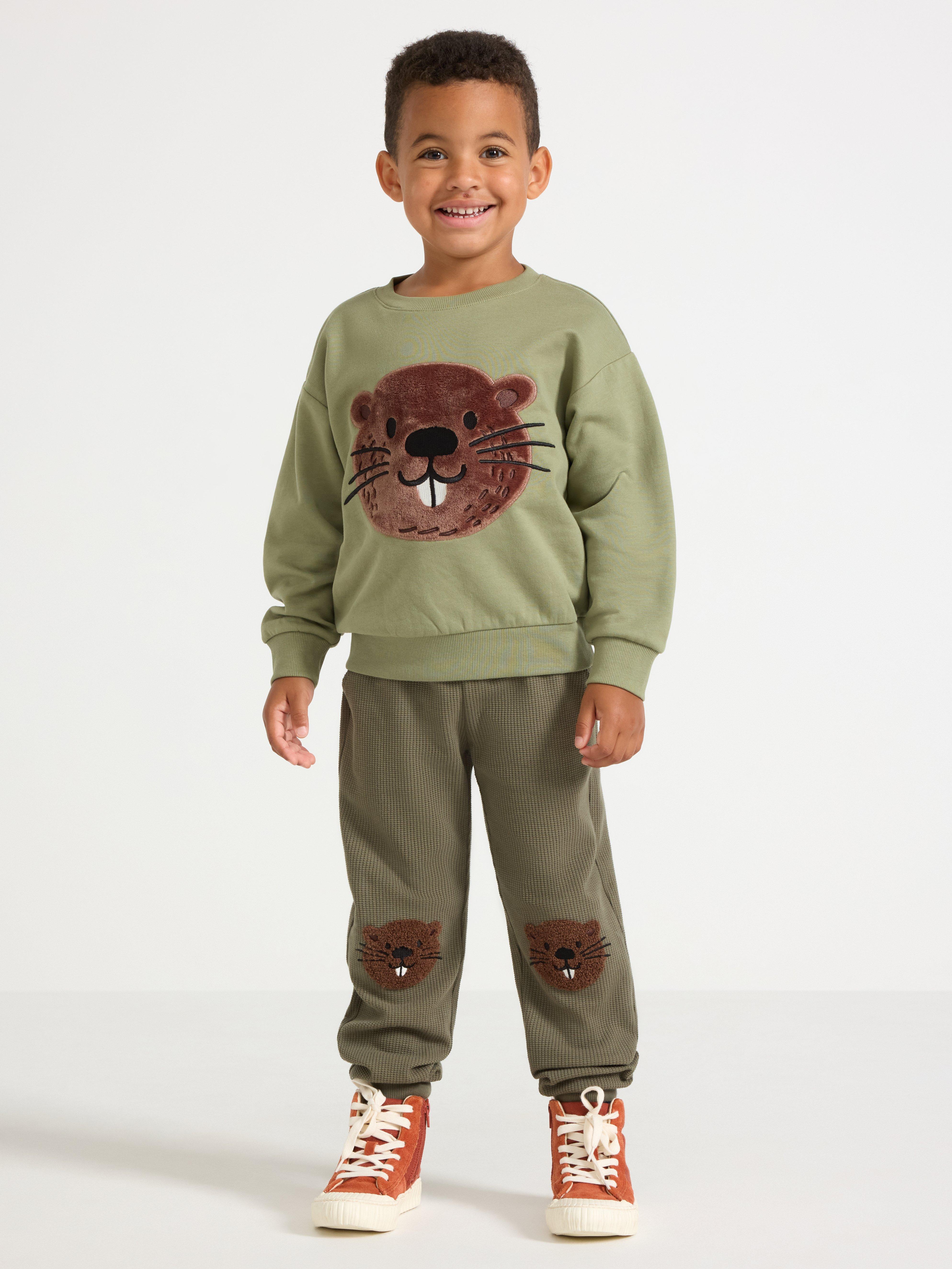 Byxor - Barn - Grön