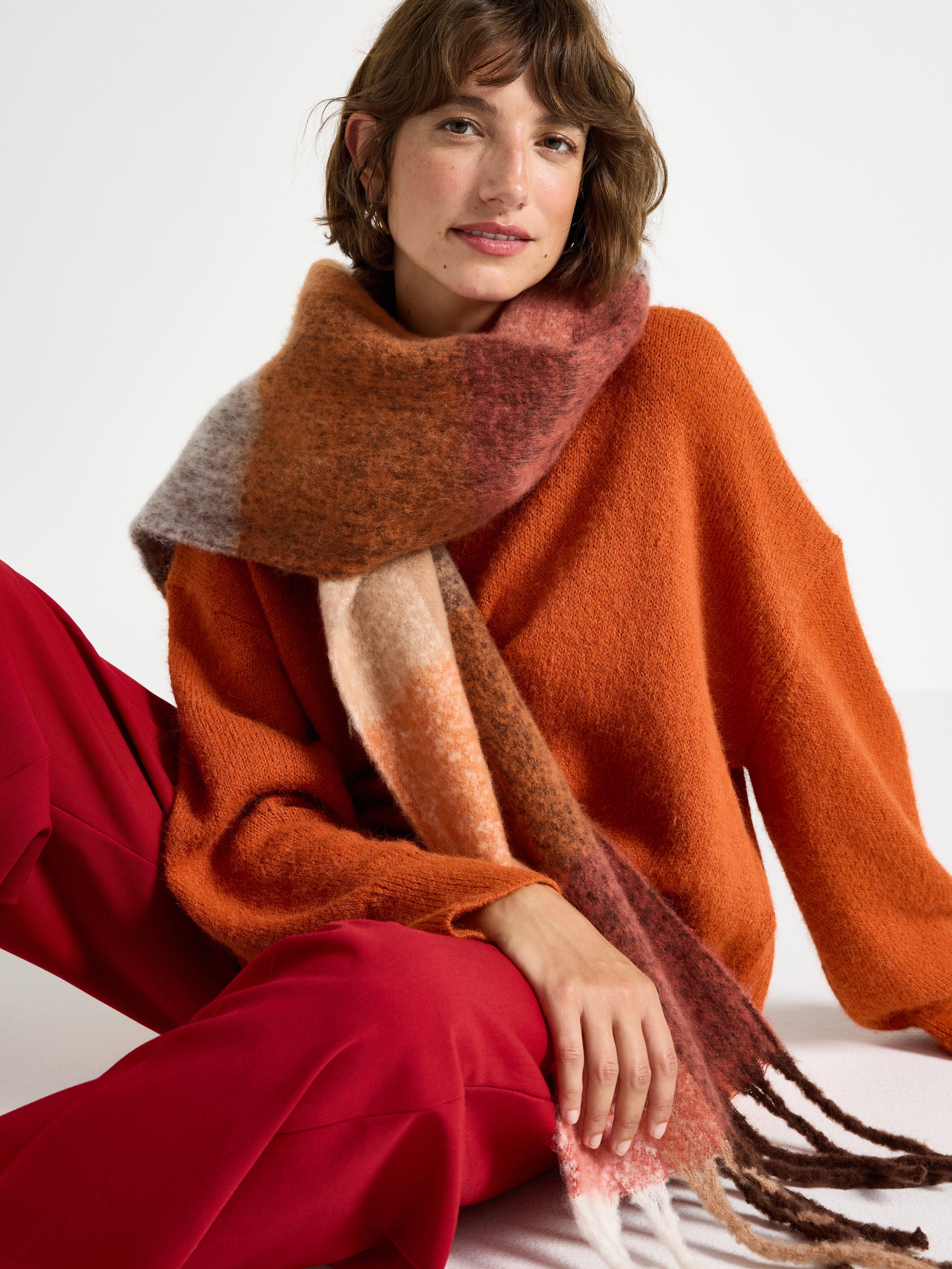 Scarf  - Womens Wear - Brown