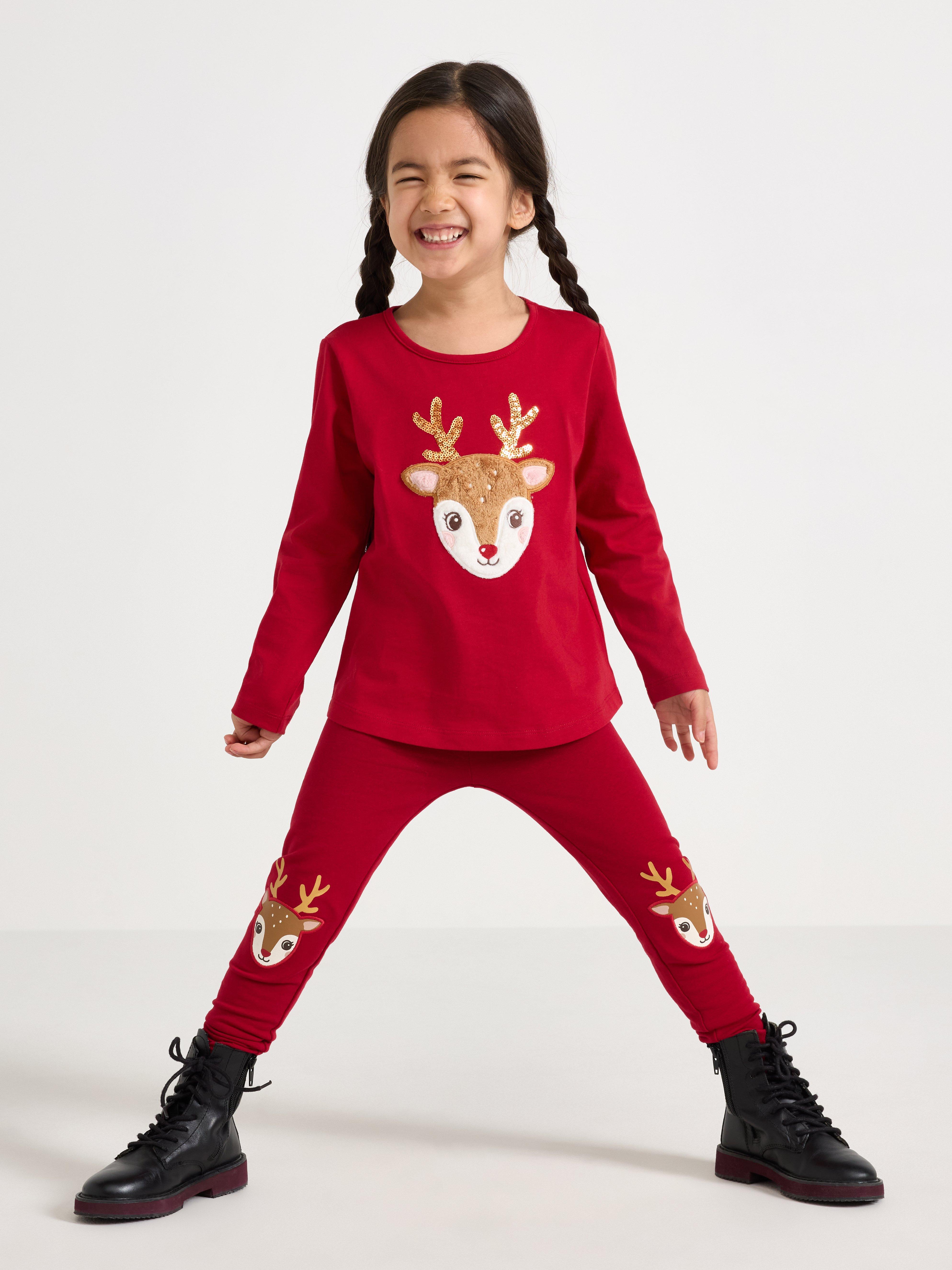 Leggings - Kids Wear - Red