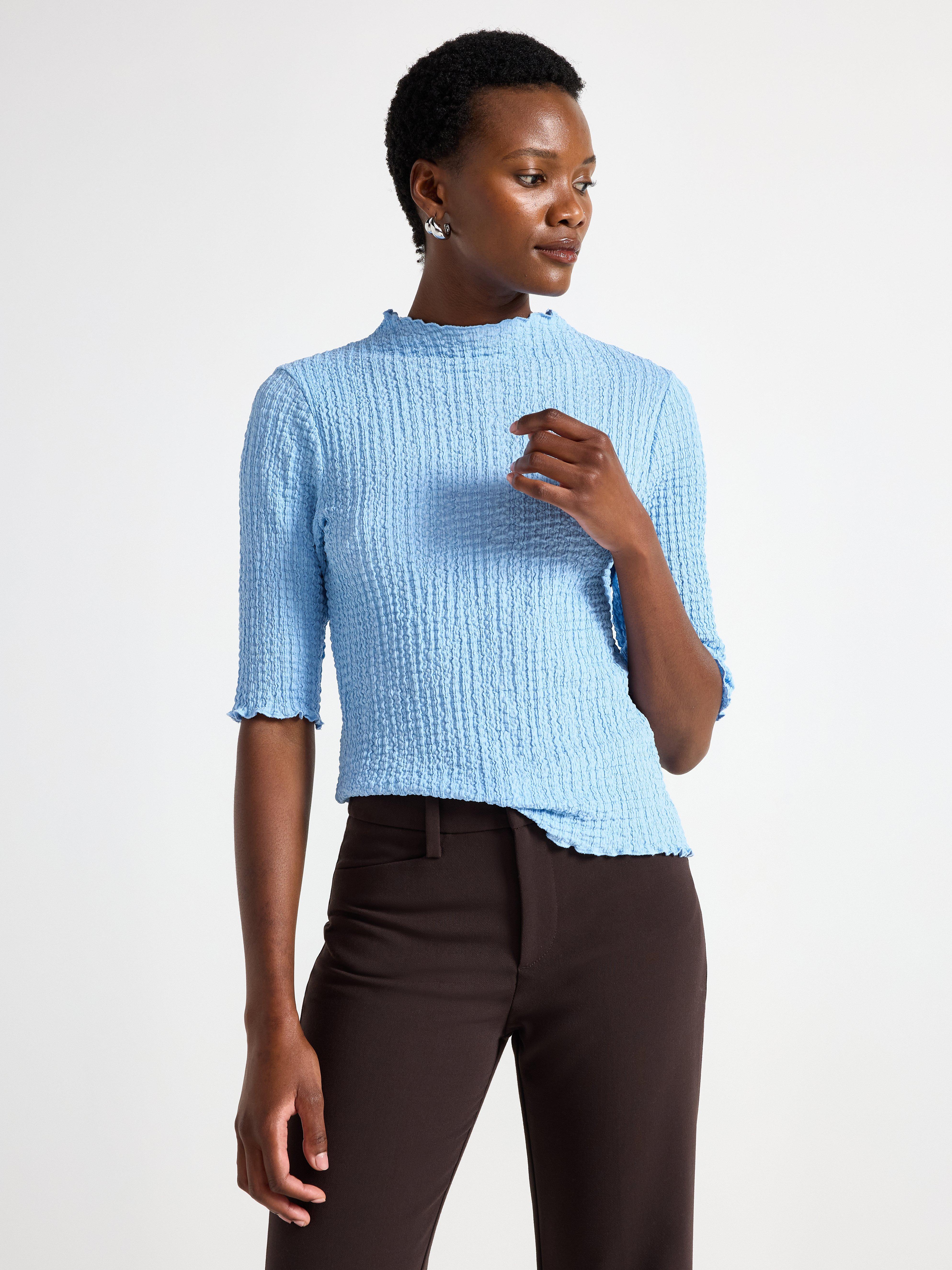 Top - Womens Wear - Blue