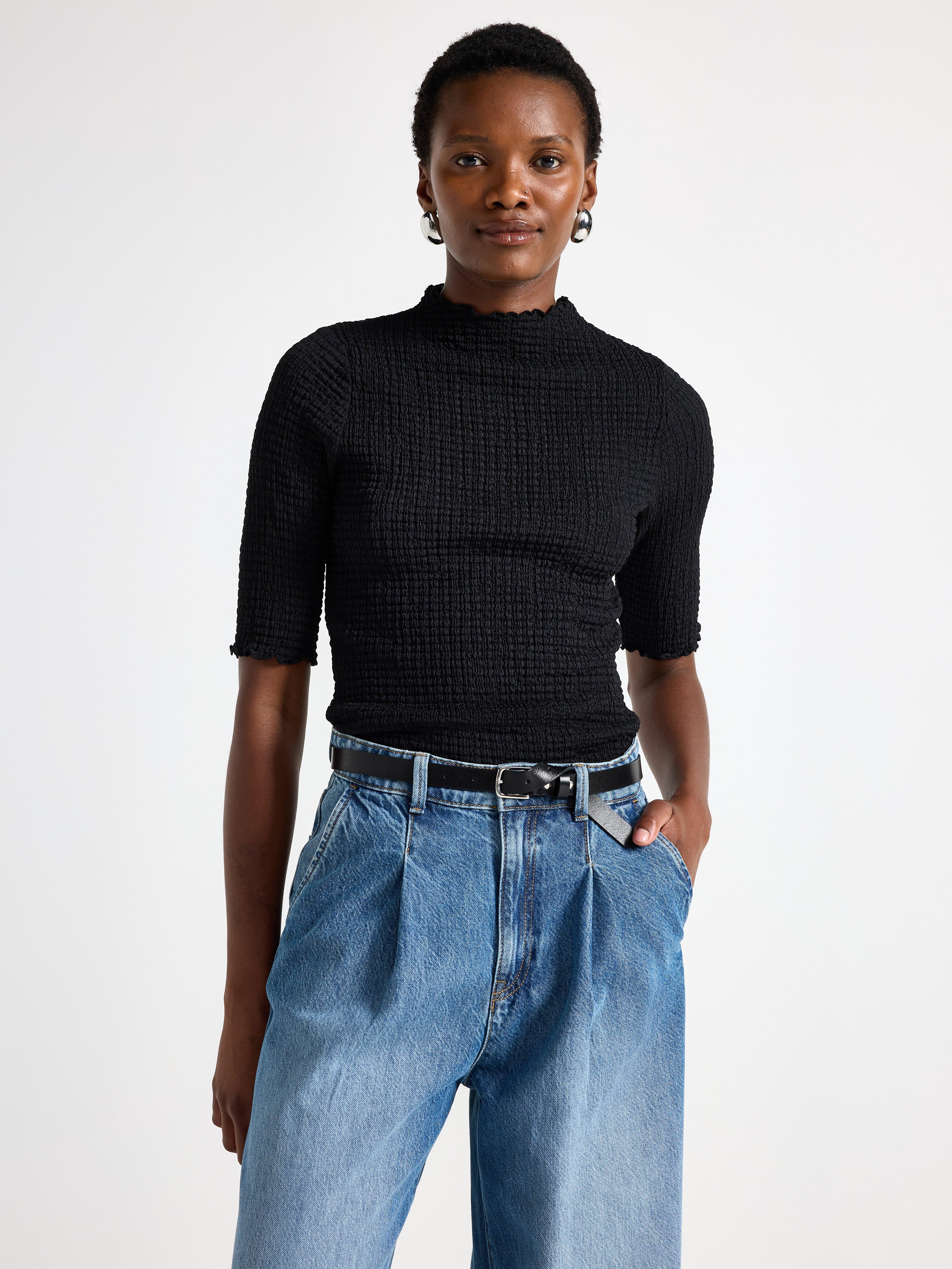 Top - Womens Wear - Black