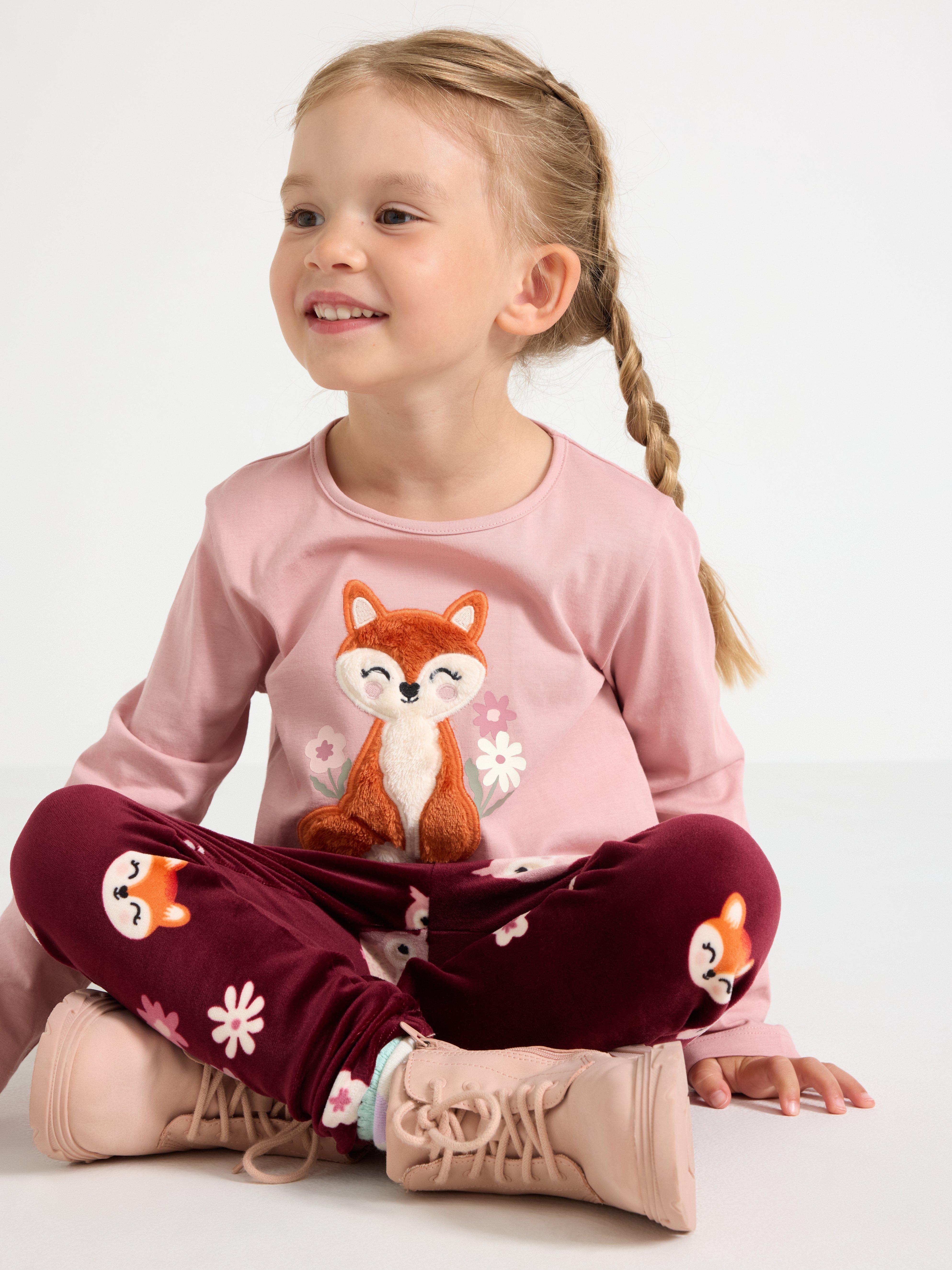 Leggings - Børn - Rød