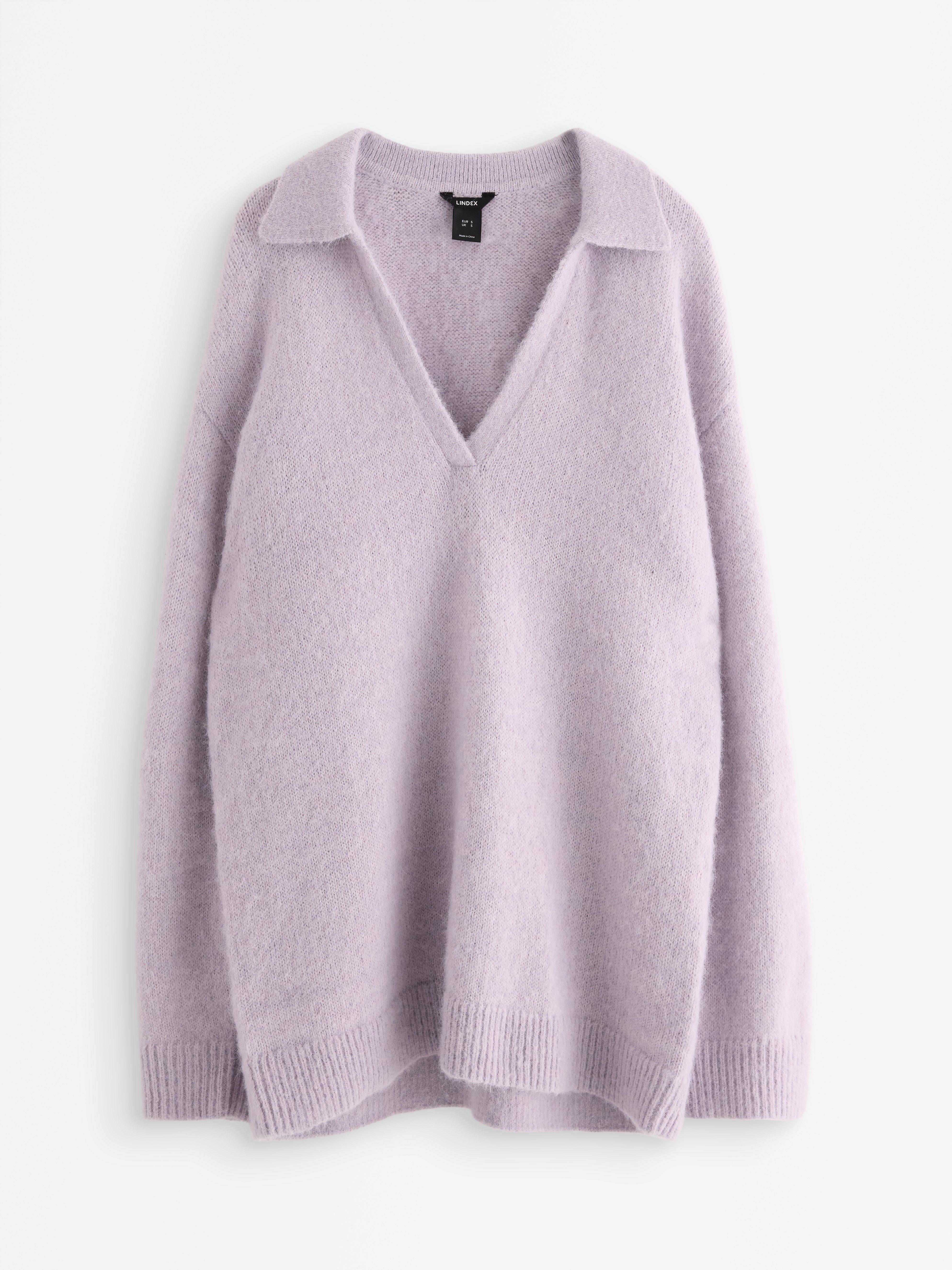 Sweater - Womens Wear - Lilac