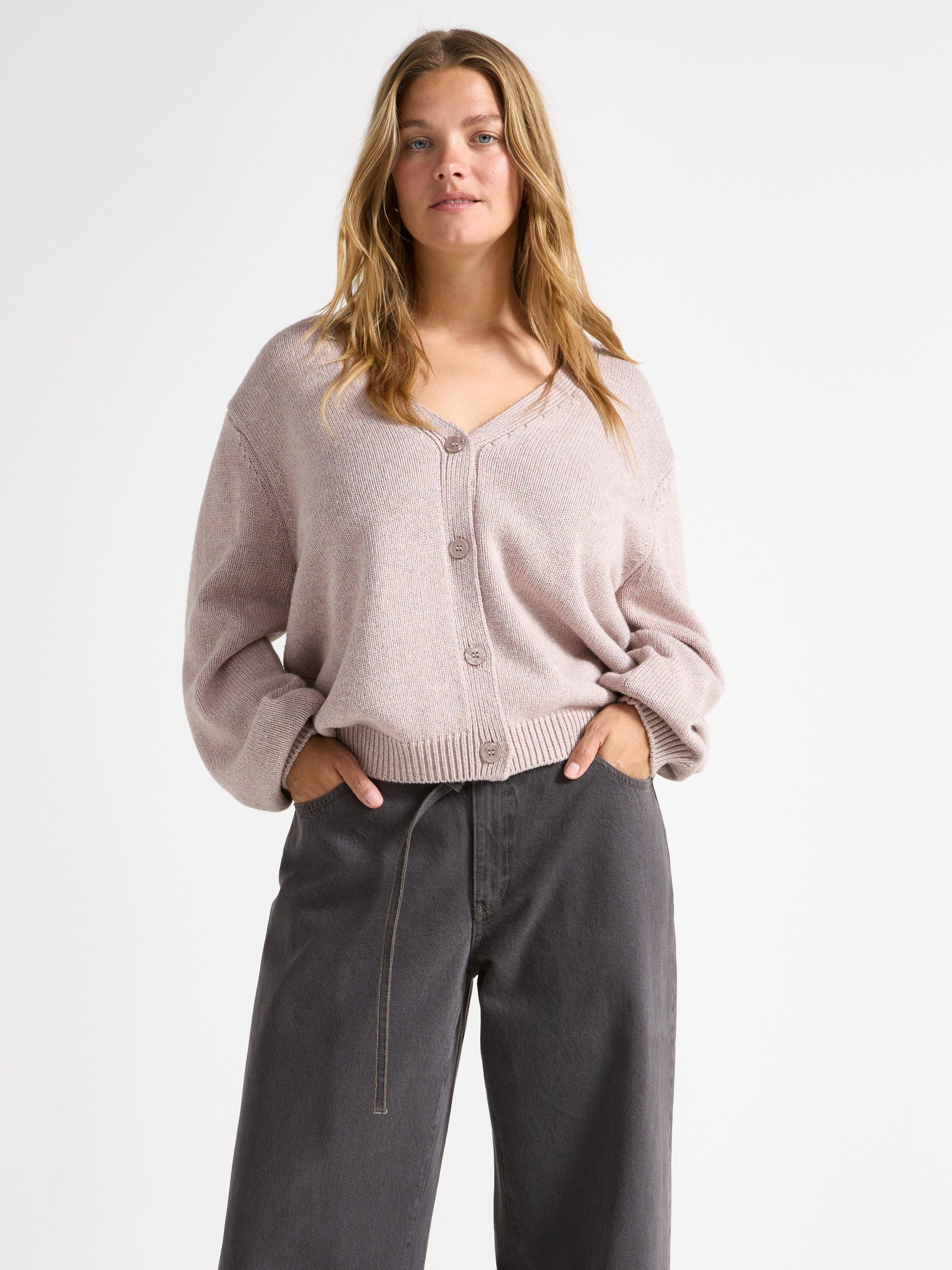 Cardigan - Dam - Lila