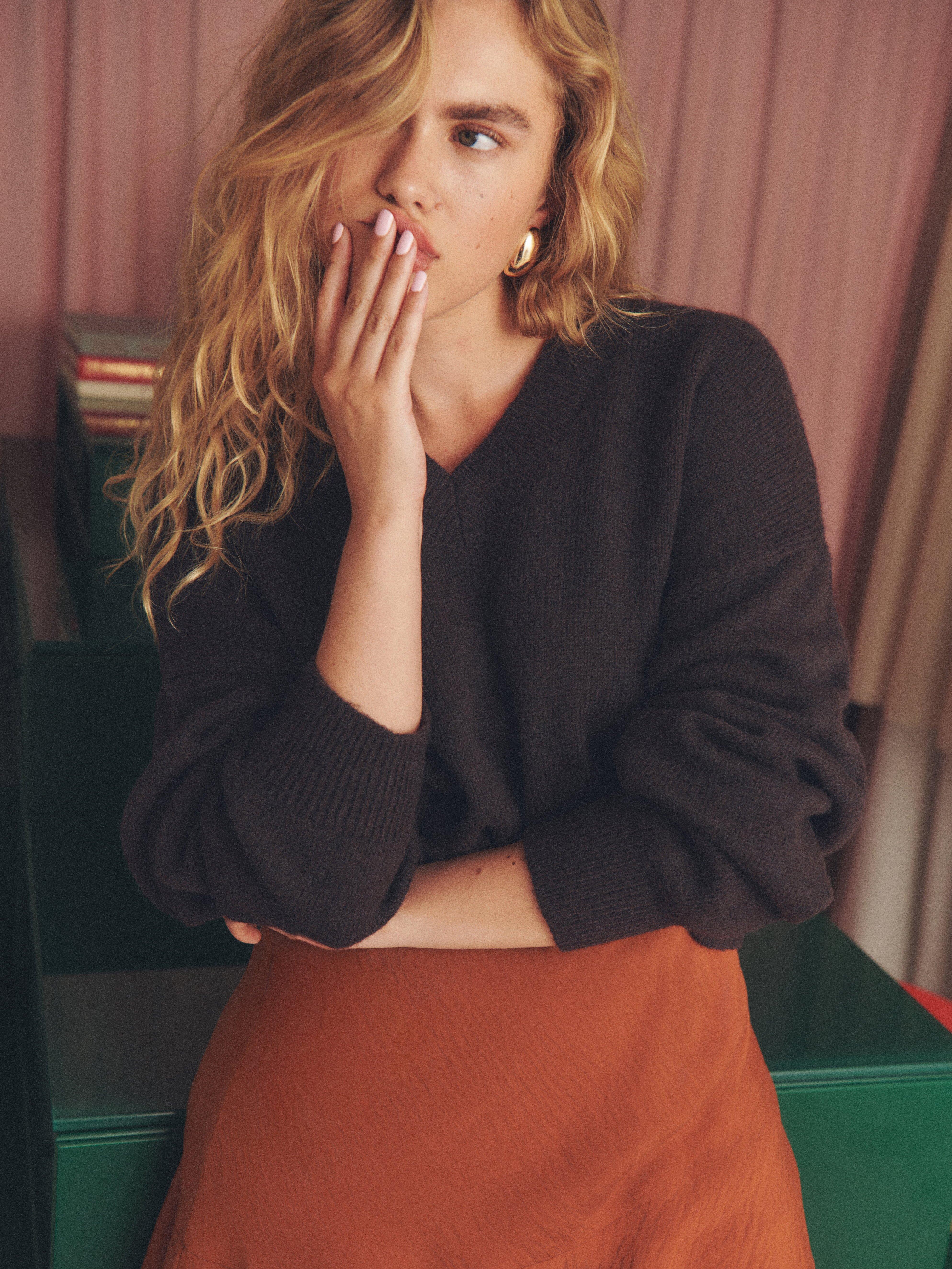 Sweater - Womens Wear - Brown