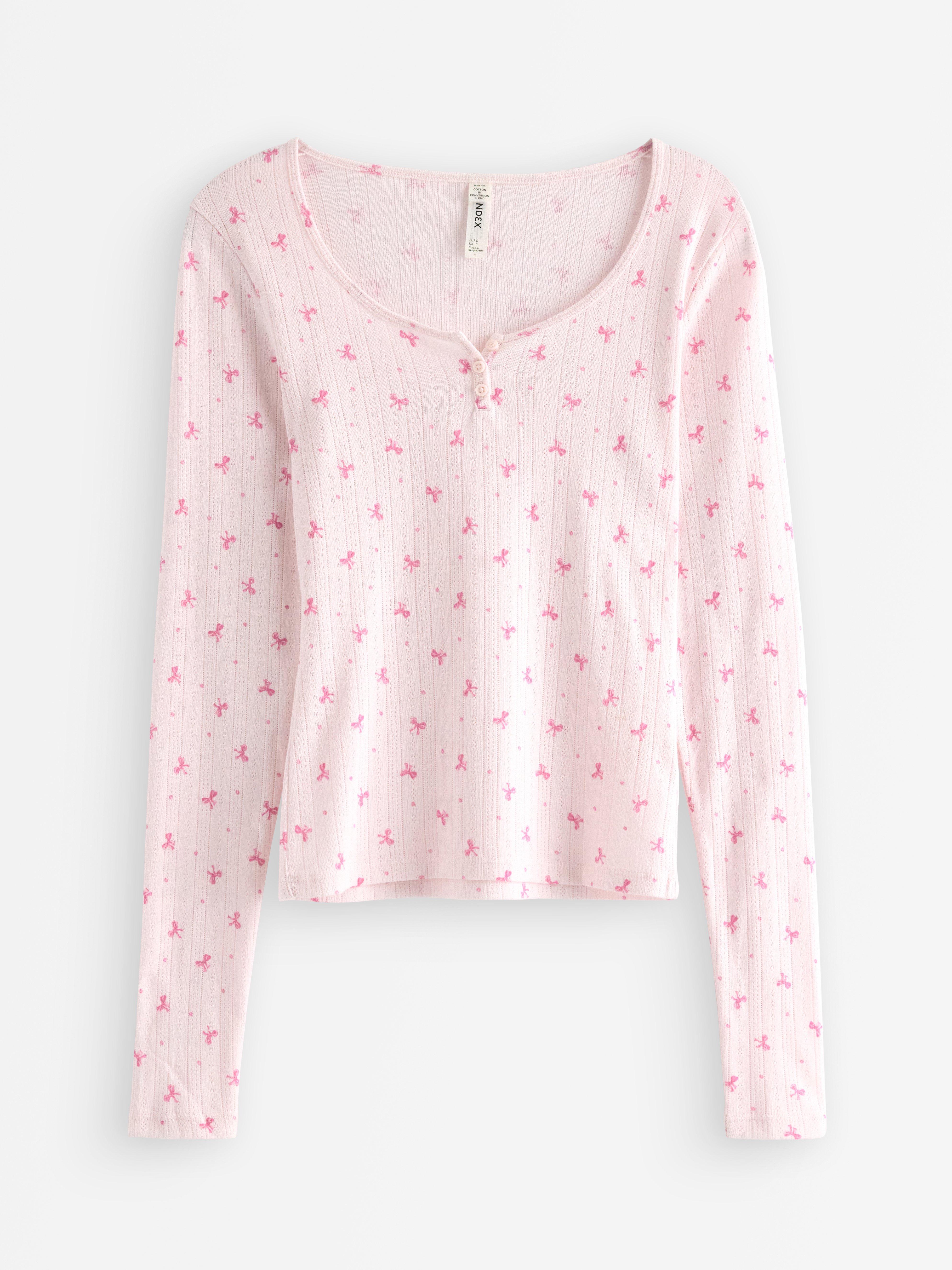 Pyjama Top - Lingerie - Pink
