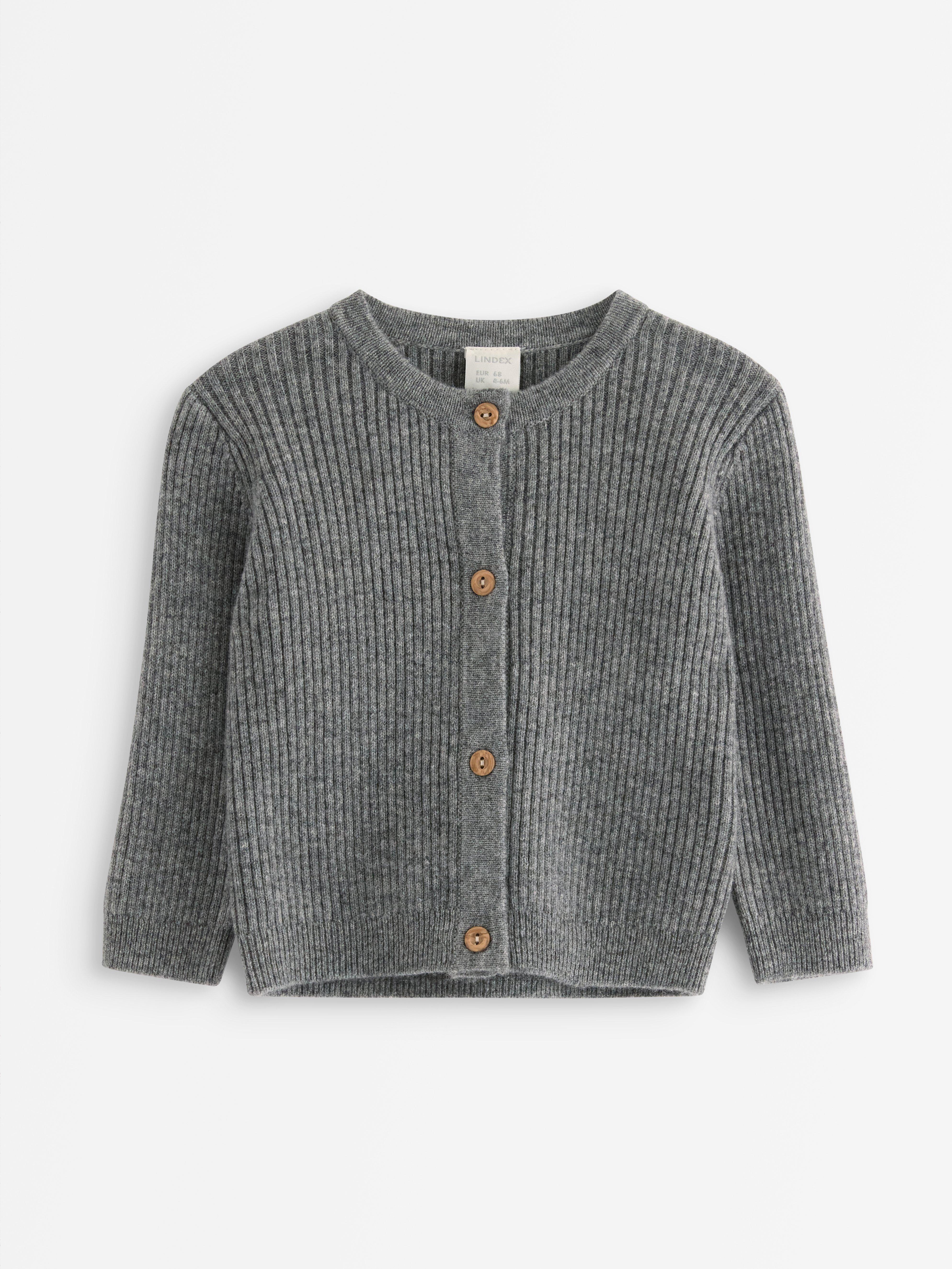 Cardigan - Kids Wear - Grey