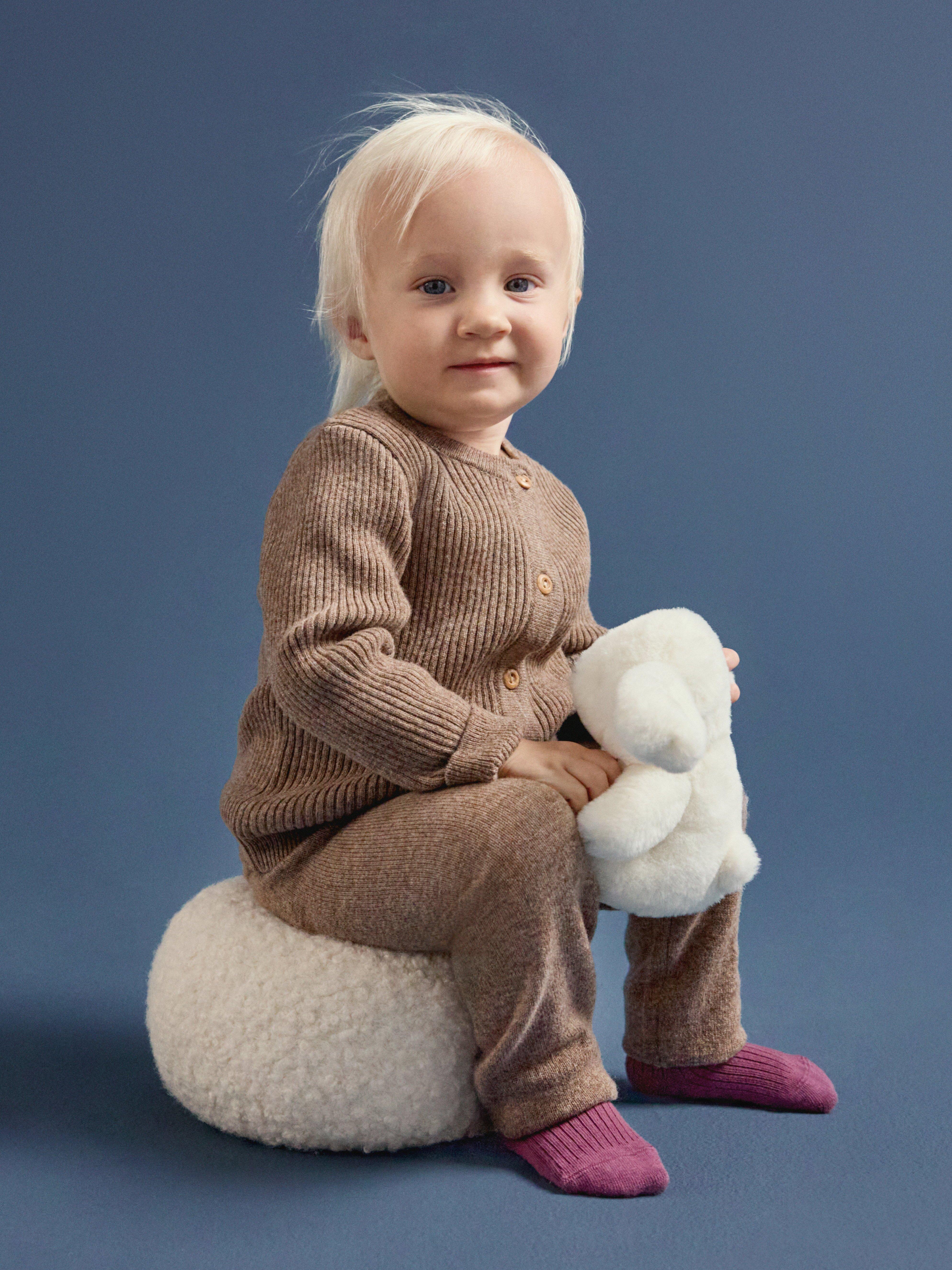 Cardigan - Kids Wear - Brown