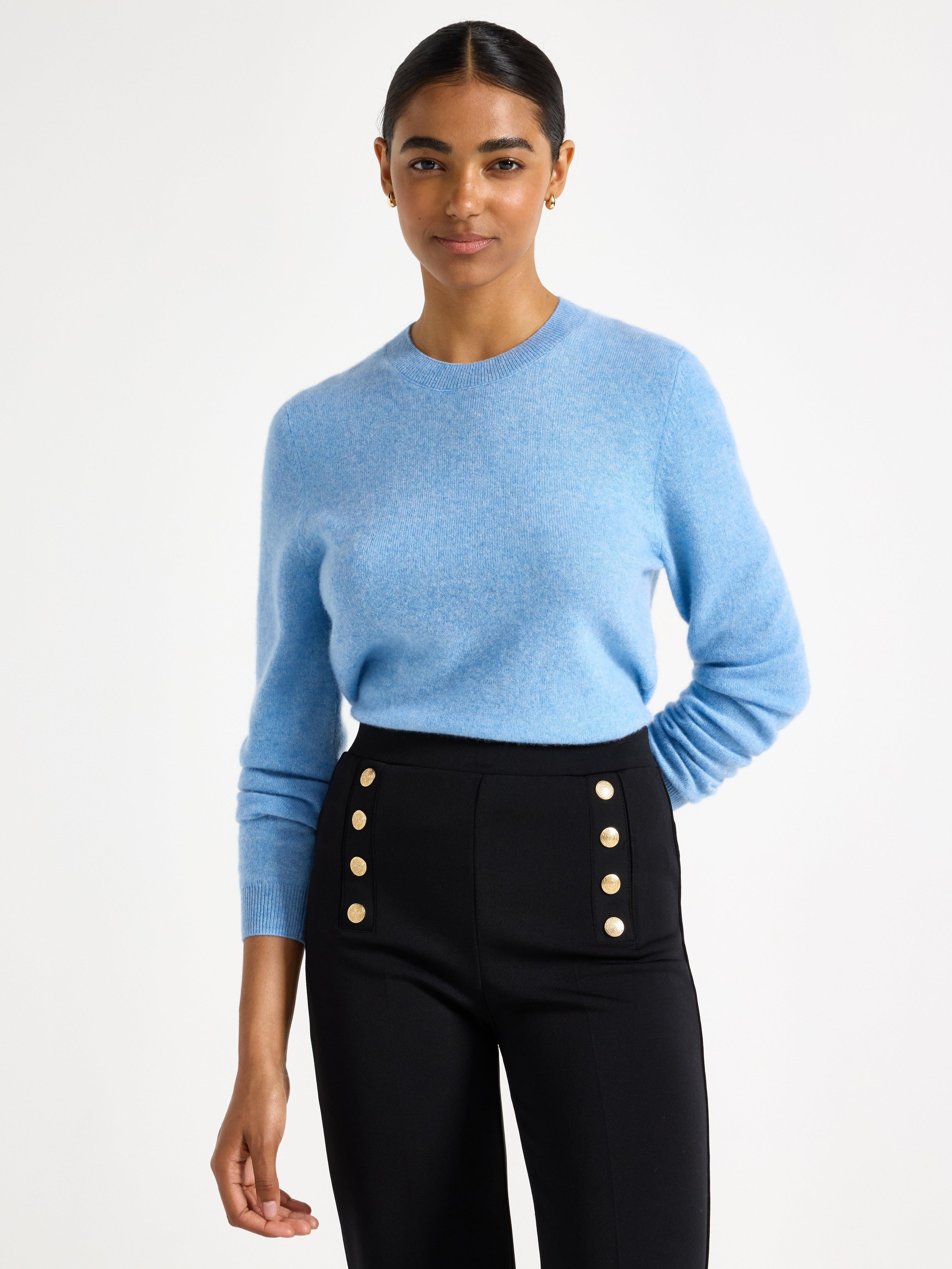 Fine-knit jumper in cashmere