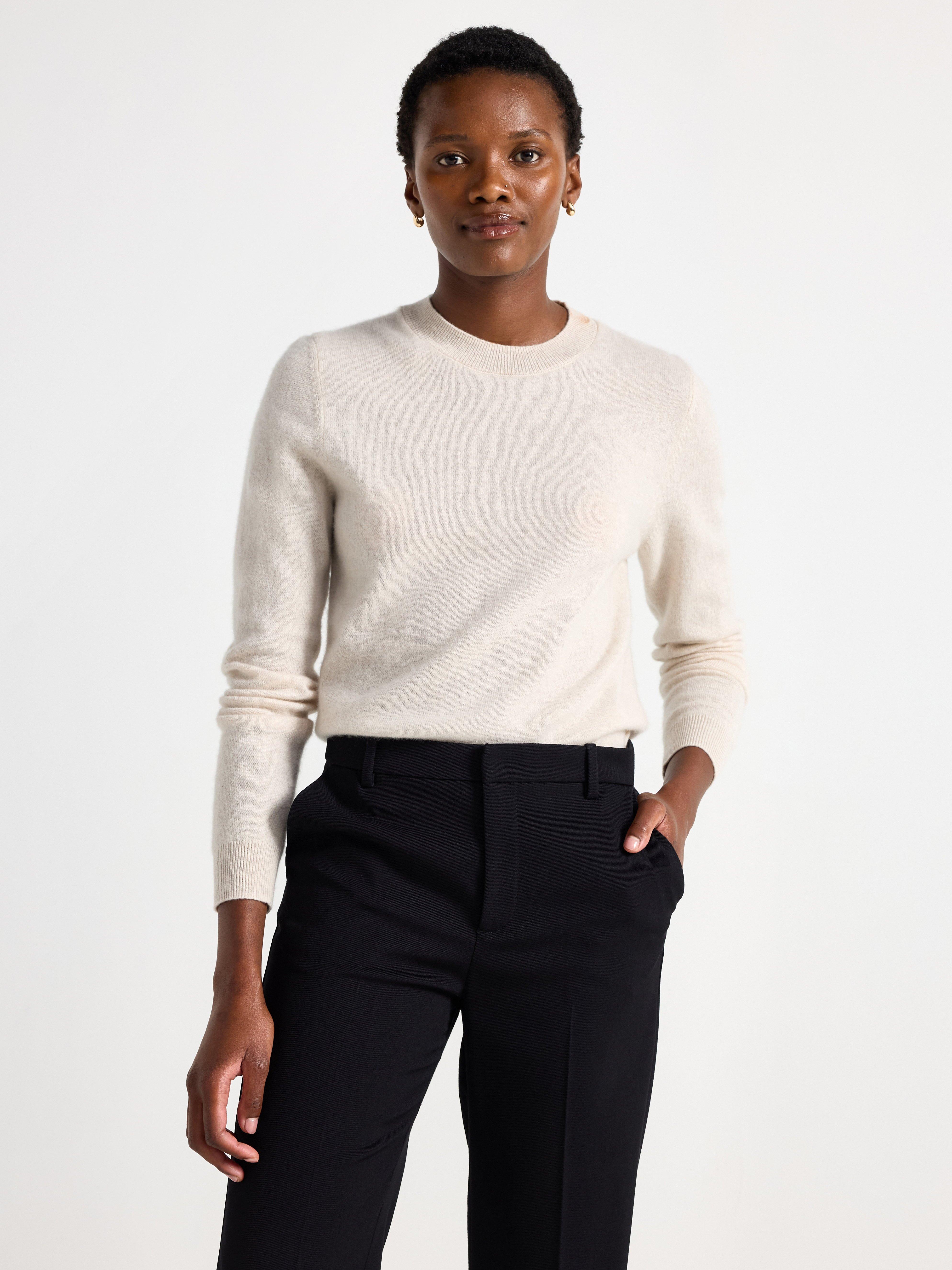 Fine-knit jumper in cashmere