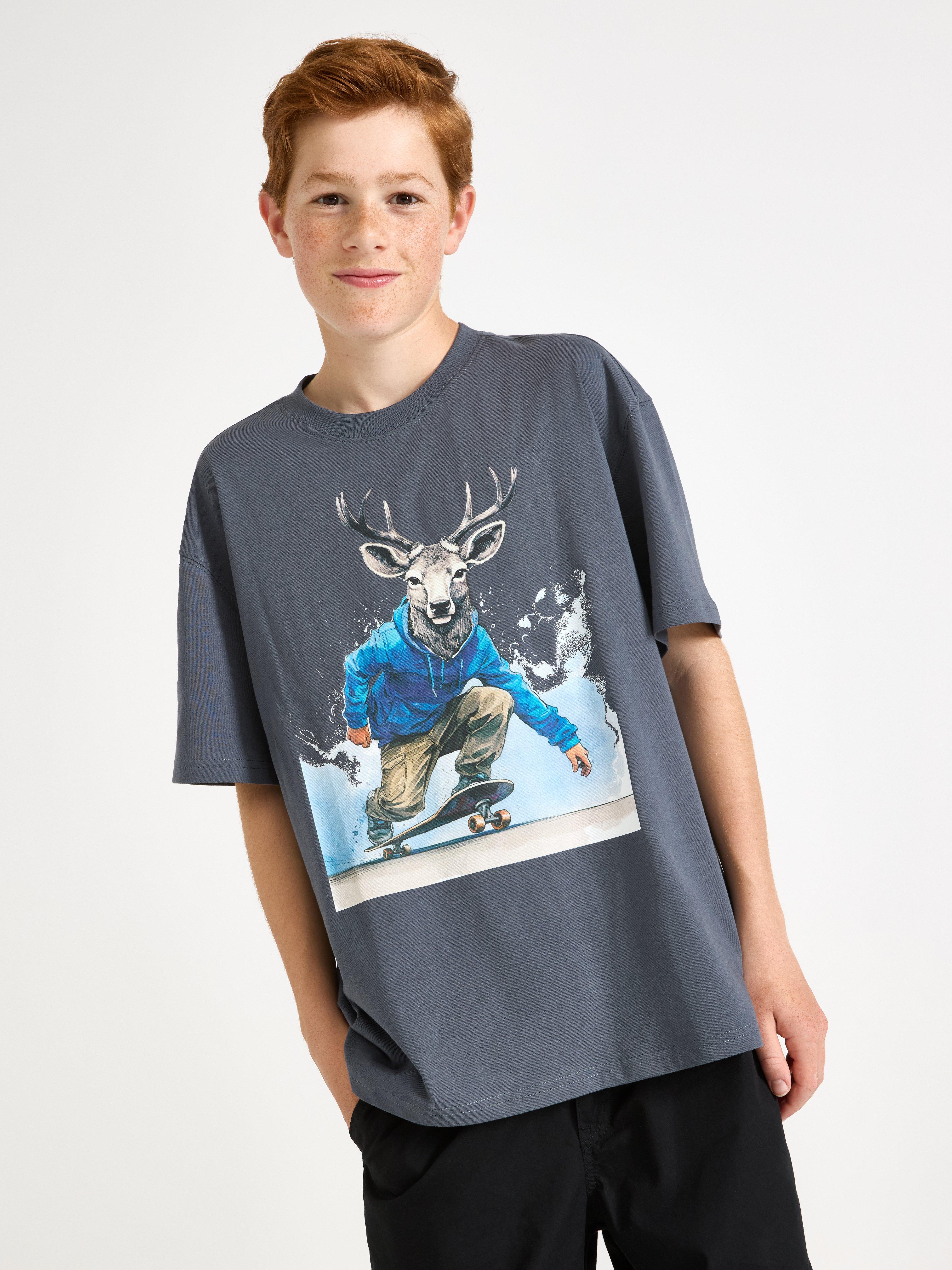 T-shirt - Kids Wear - Grey