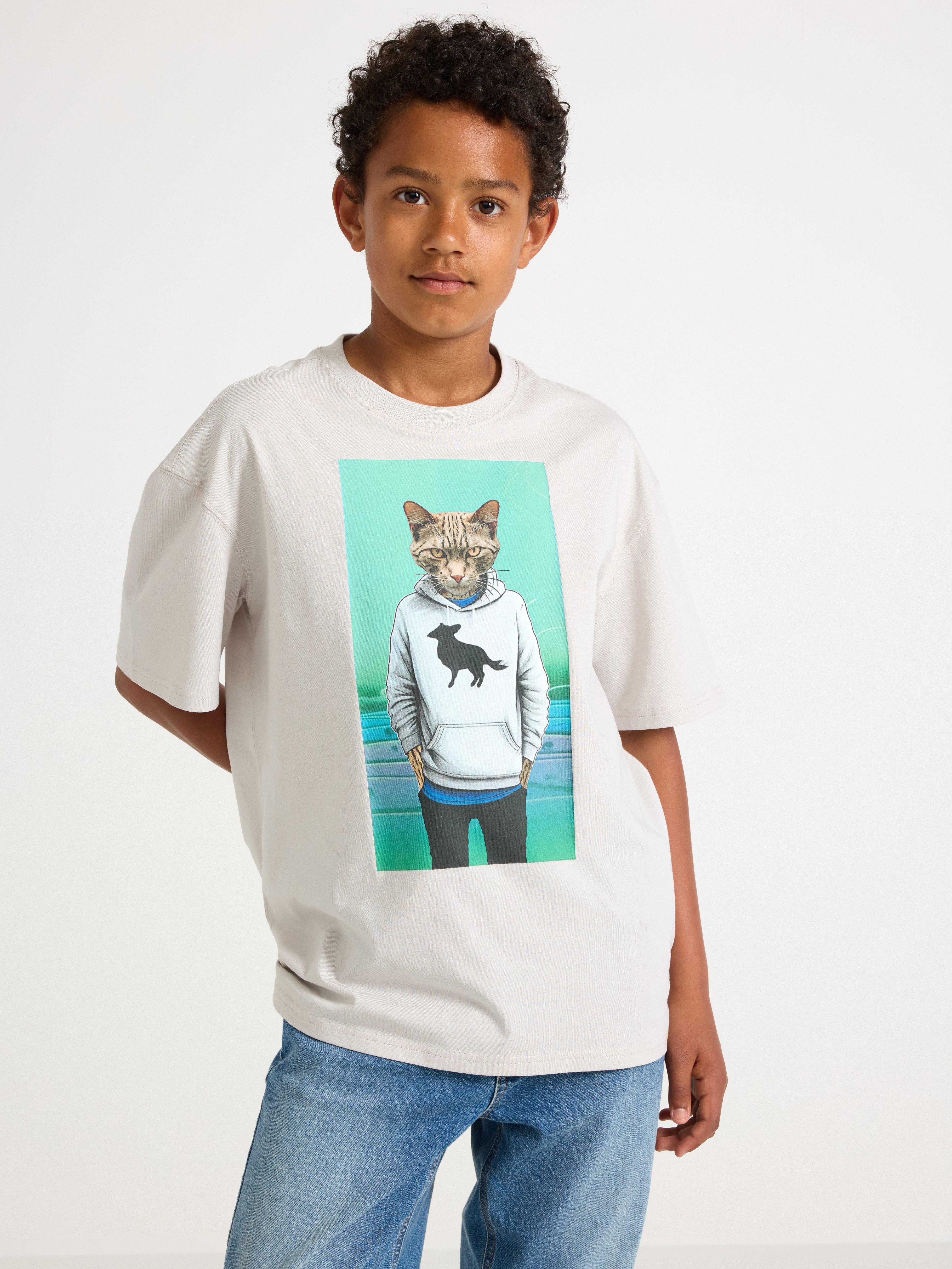 T-shirt - Kids Wear - Grey