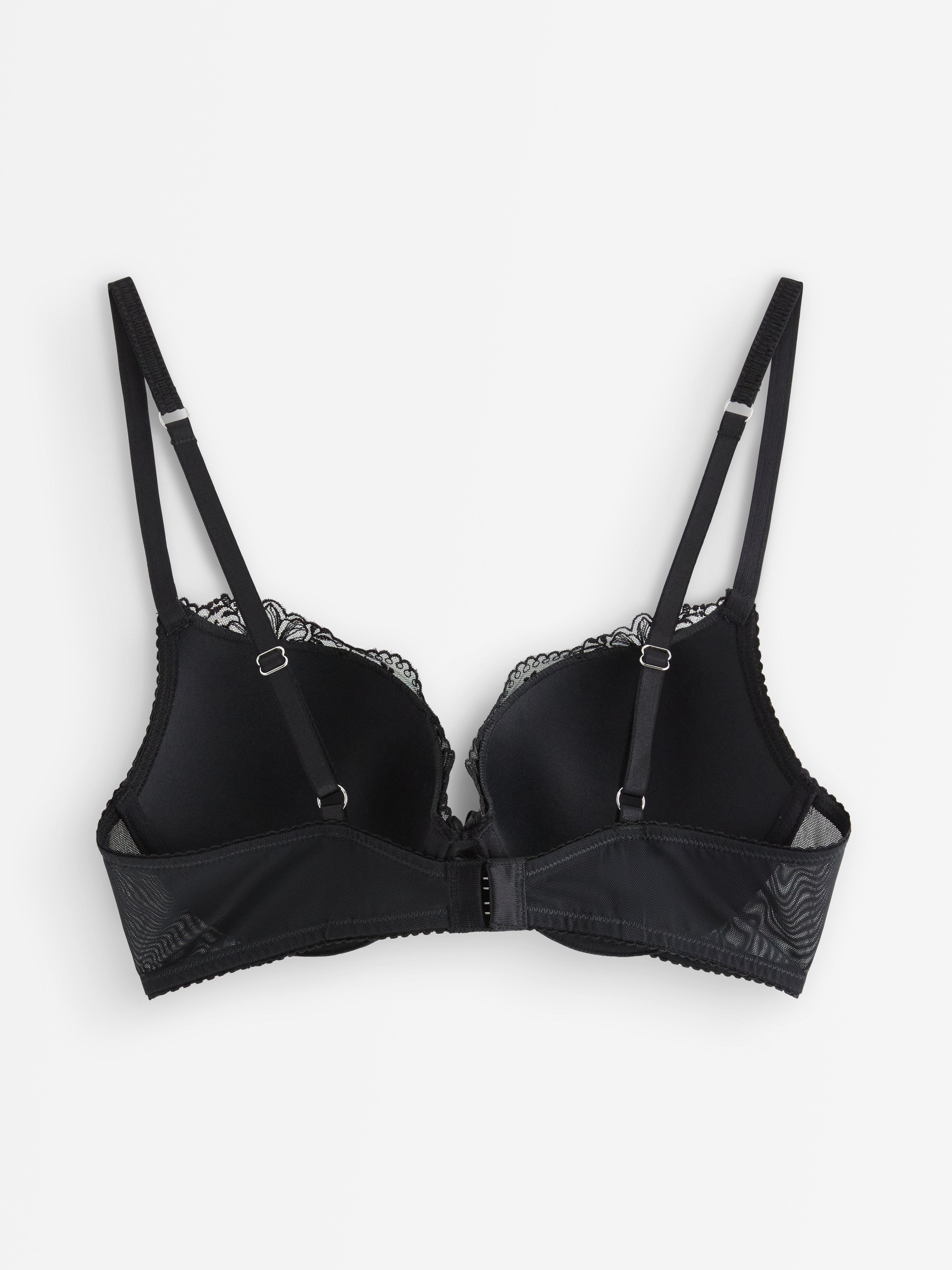 Malva push up-bh - Undertøj - Sort