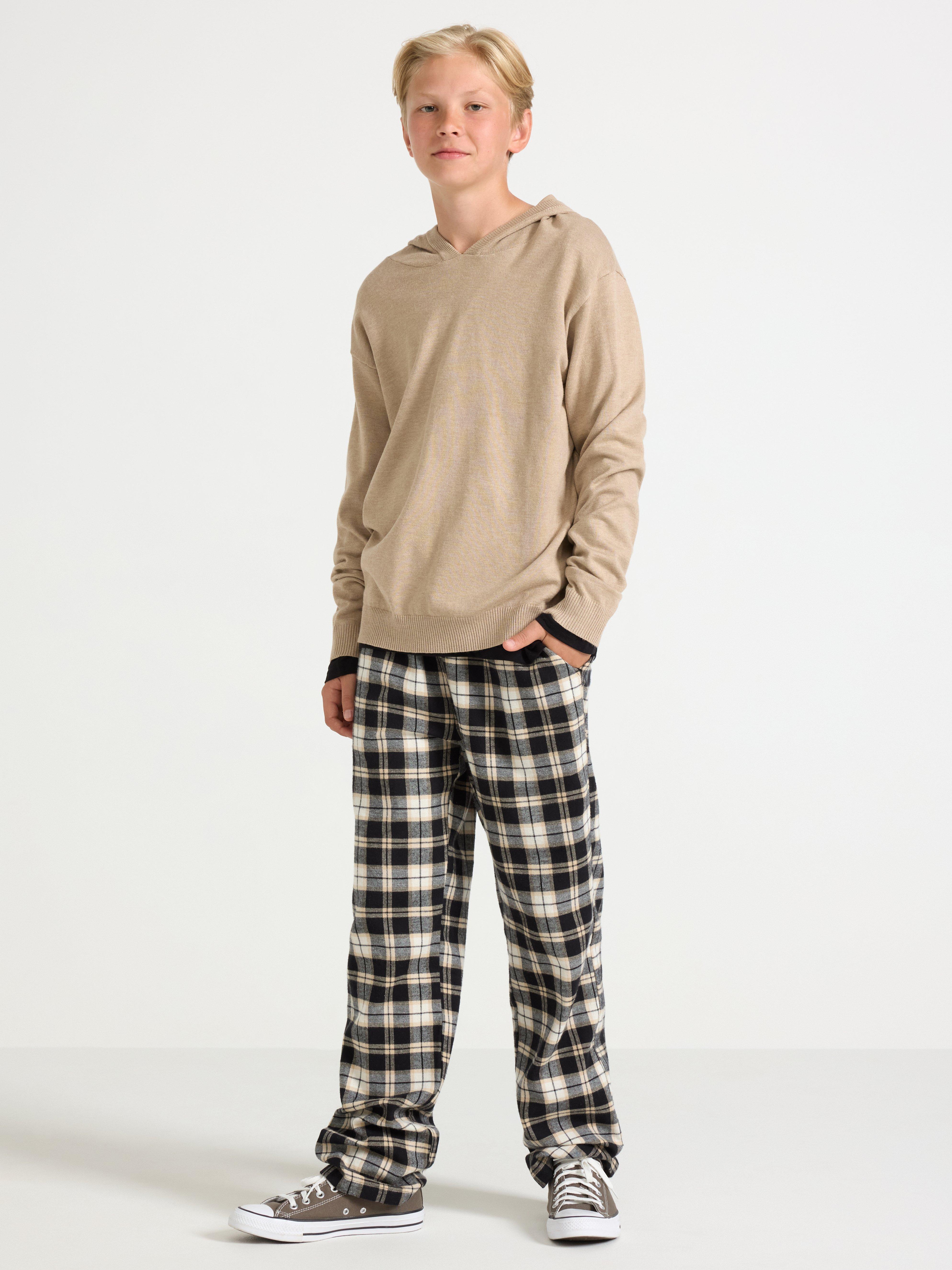 Pyjama Trousers - Kids Wear - Black